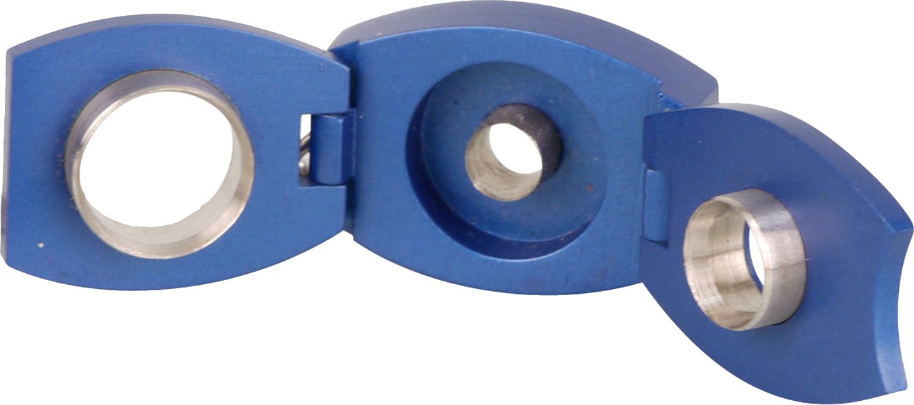 Credo Zigarrenbohrer oval 3-in-1 Punch Blau (592555) offen