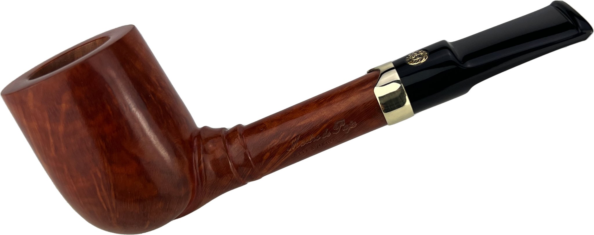 Mastro de Paja Handmades Casket gold pipe 