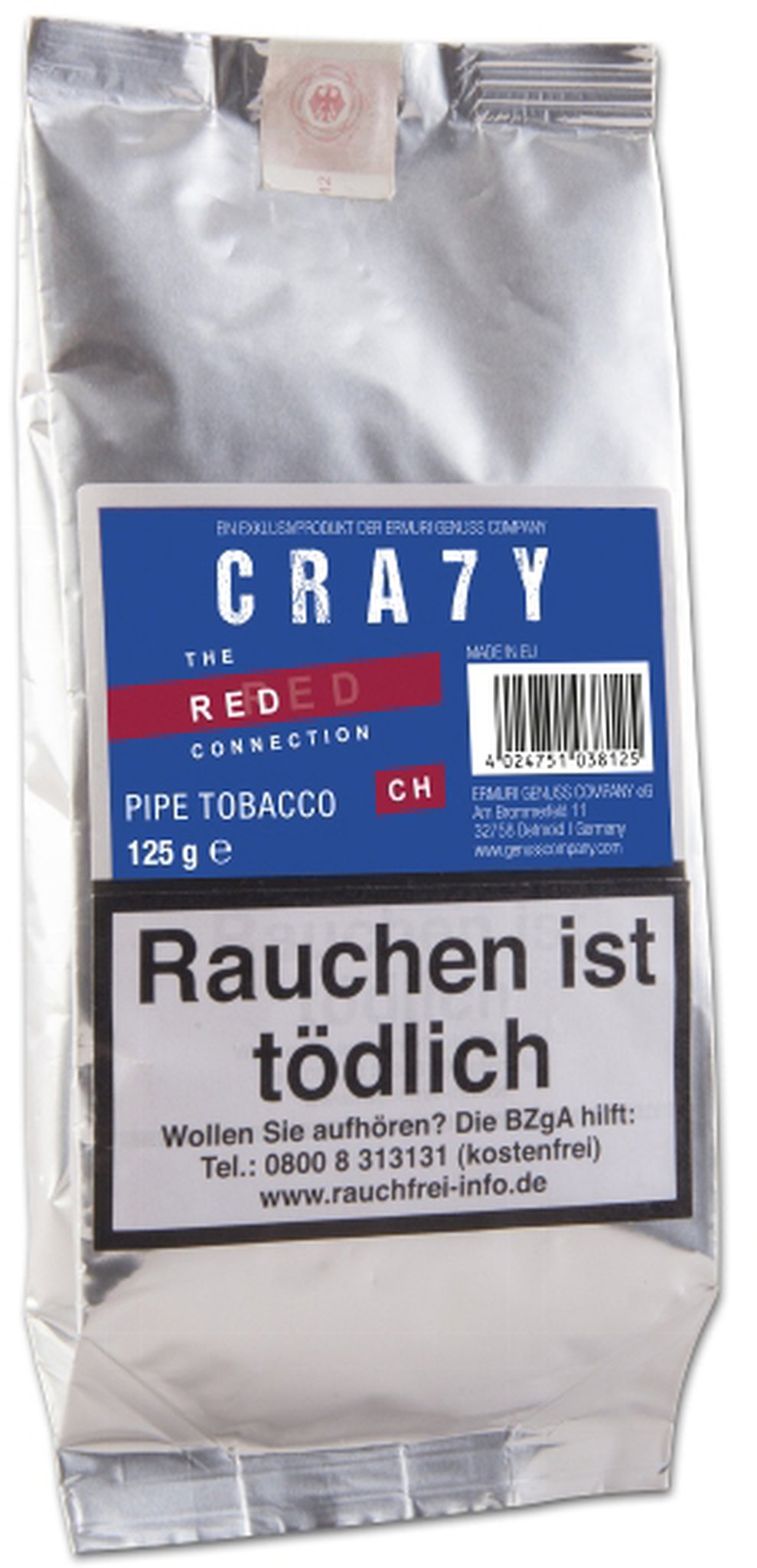 Red 125g Pouch