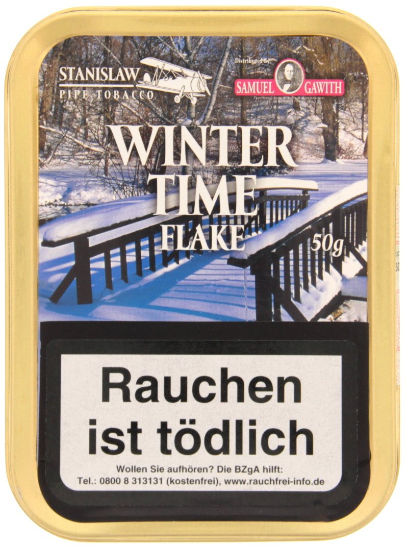 Samuel Gawith Limited Edition Winter Time Flake 50g Schmuckdose