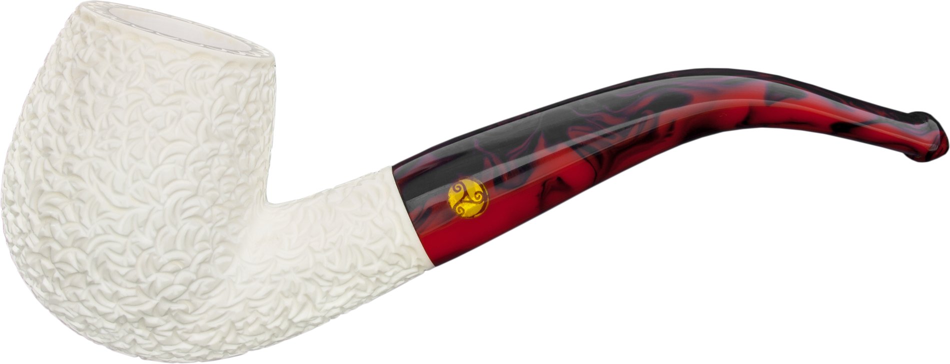 Rattray's White Goddess (Meerschaum) Bent Candy Carved Modell 1