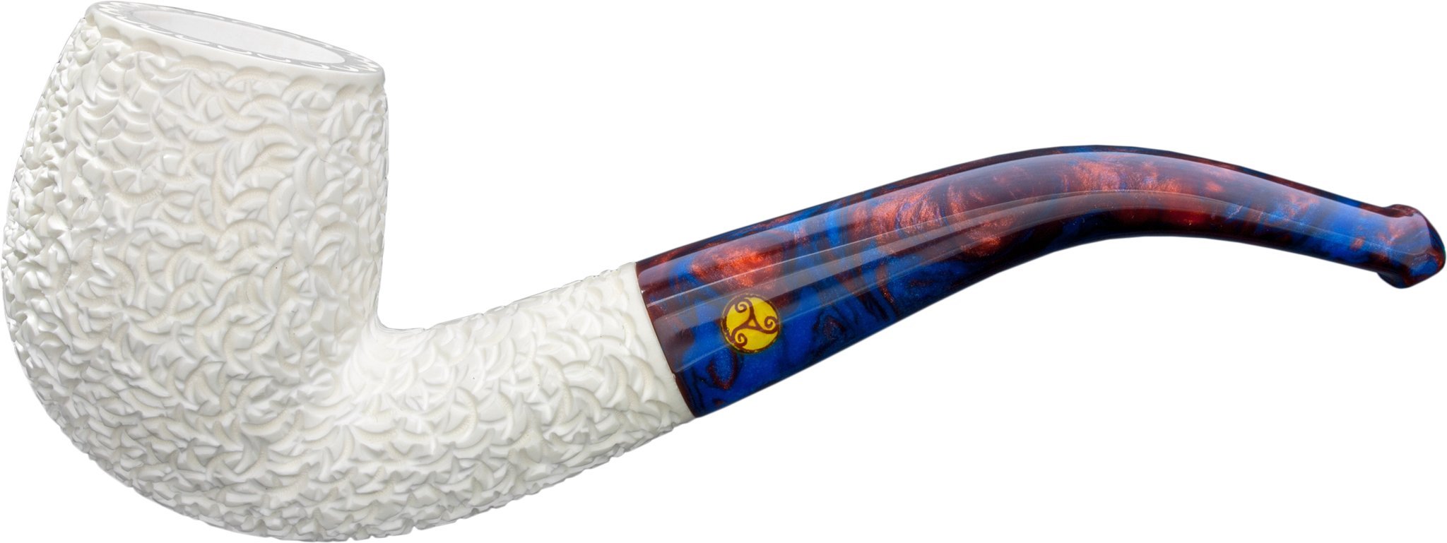 Rattray's White Goddess (Meerschaum) Bent Candy Carved Modell 2