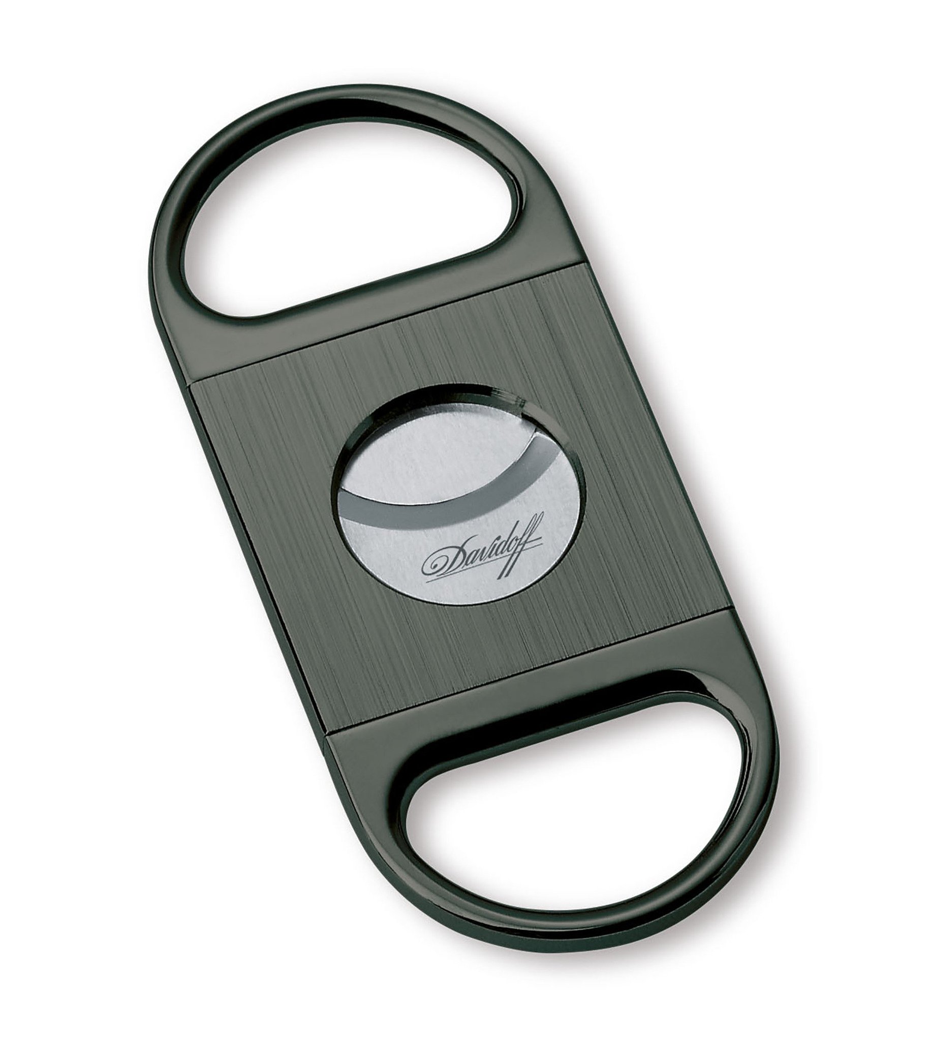 Davidoff Doppelklingen Cutter Edelstahl - gebürtstet (2632) anthrazit