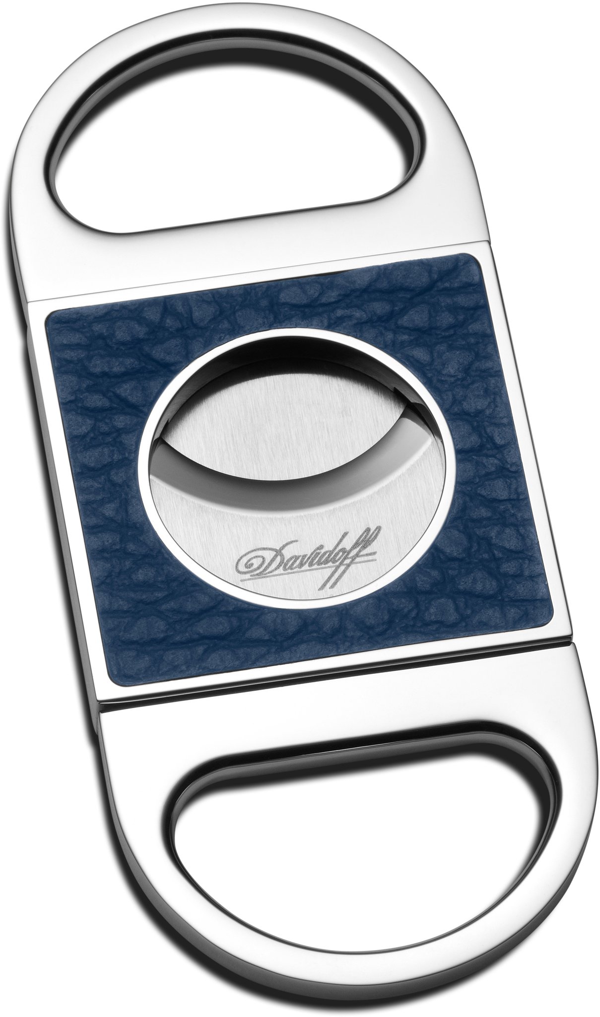 Davidoff Doppelklingen Cutter Leder Edition Blau (101748)