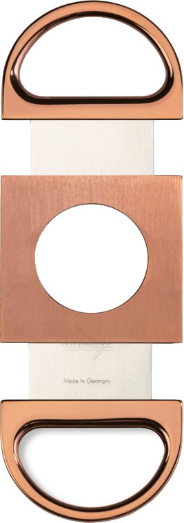 Davidoff Doppelklingen Cutter Edelstahl - gebürstet rosegold (117477) offen