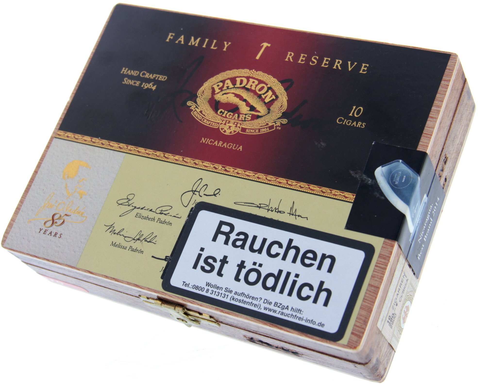 Padron Family Reserve No. 85 MADURO Kiste