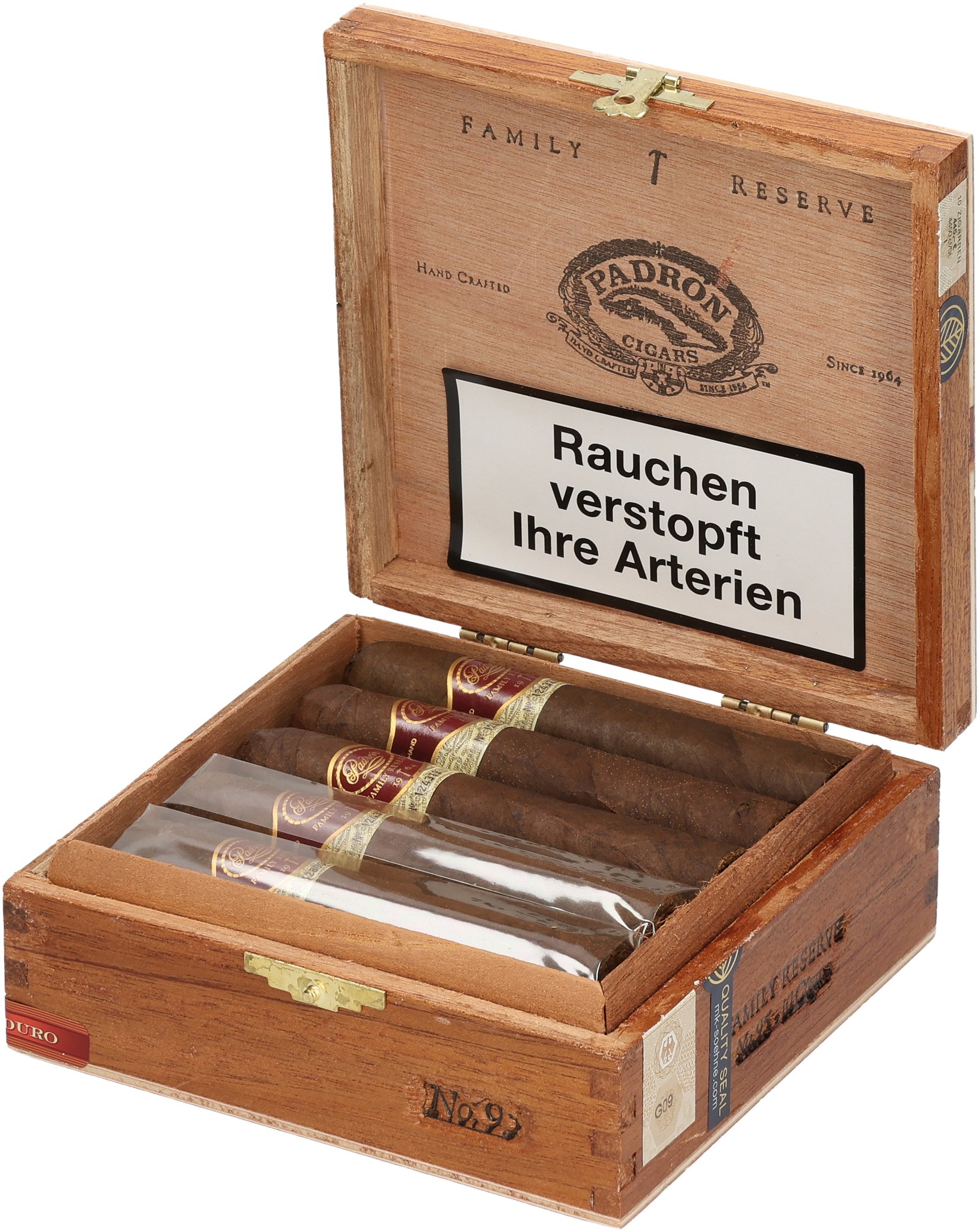 No. 95 MADURO Box open