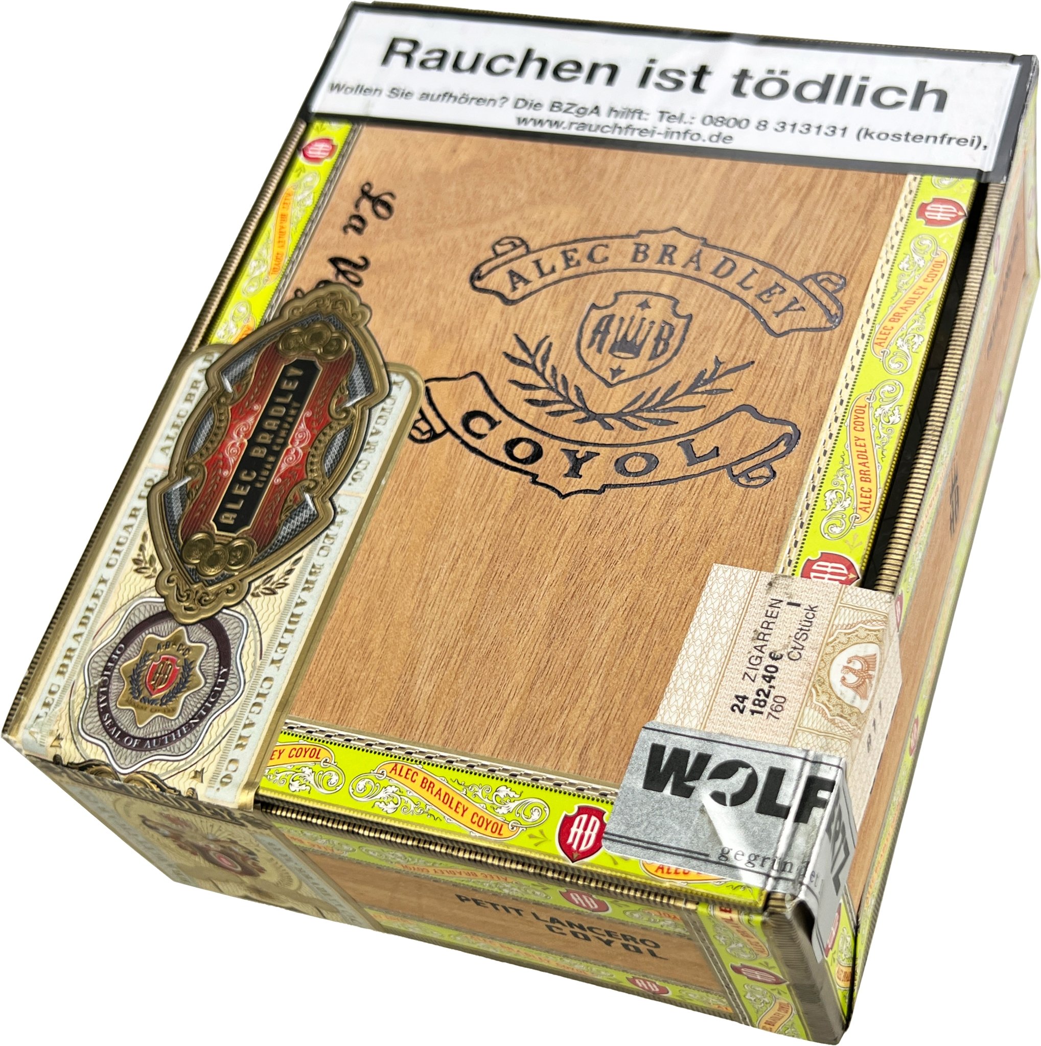 Alec Bradley Coyol Petit Lancero Kiste