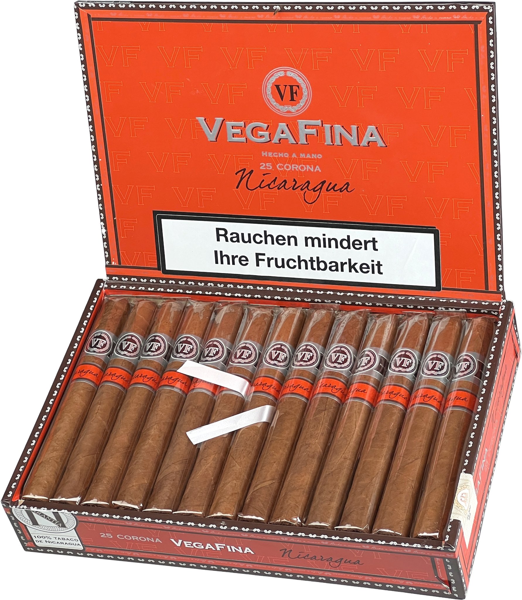 Nicaragua Corona Kiste offen