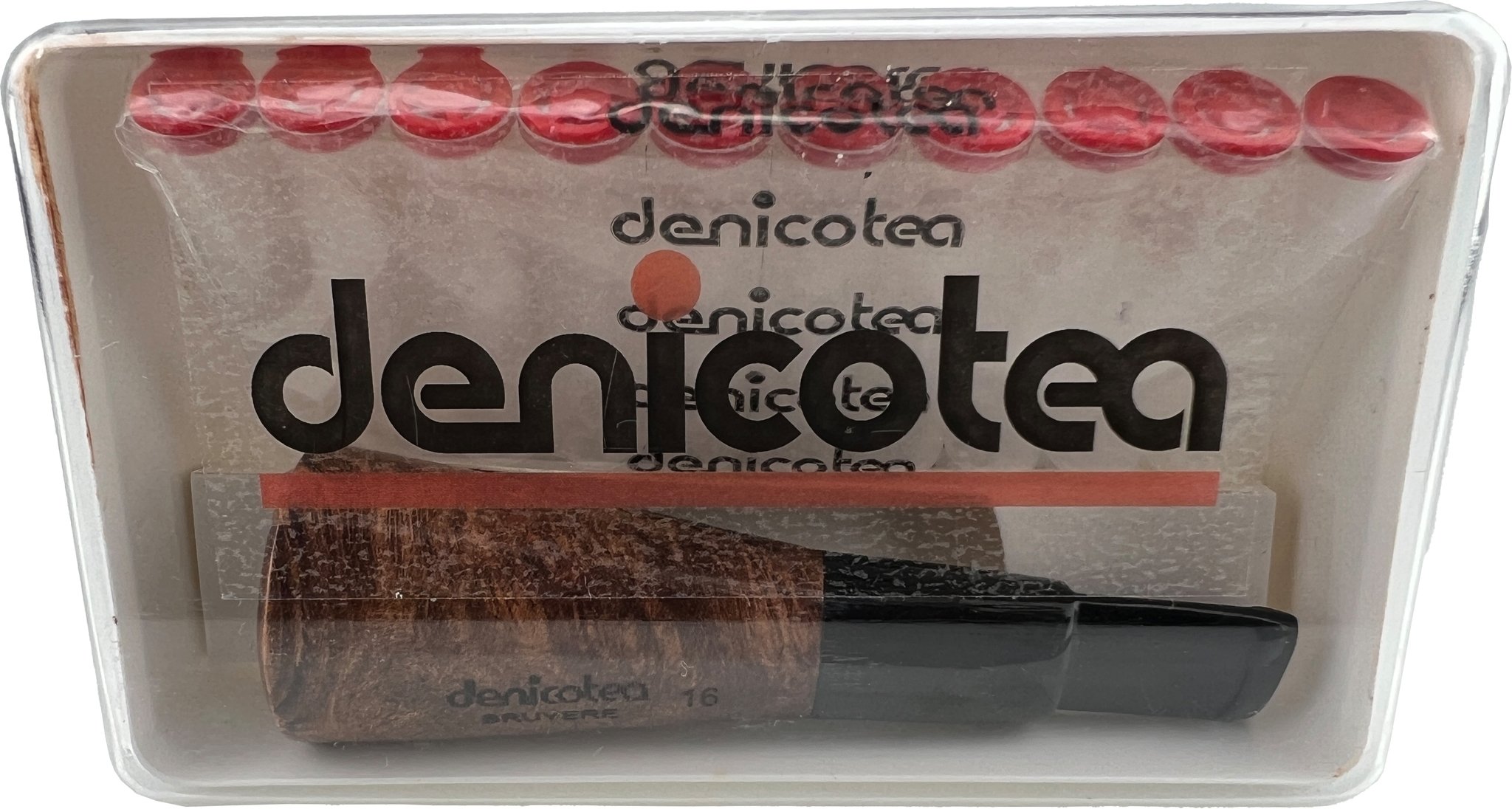 Denicotea Zigarrenspitze Bruyere Sattel 16mm (40422) Packung