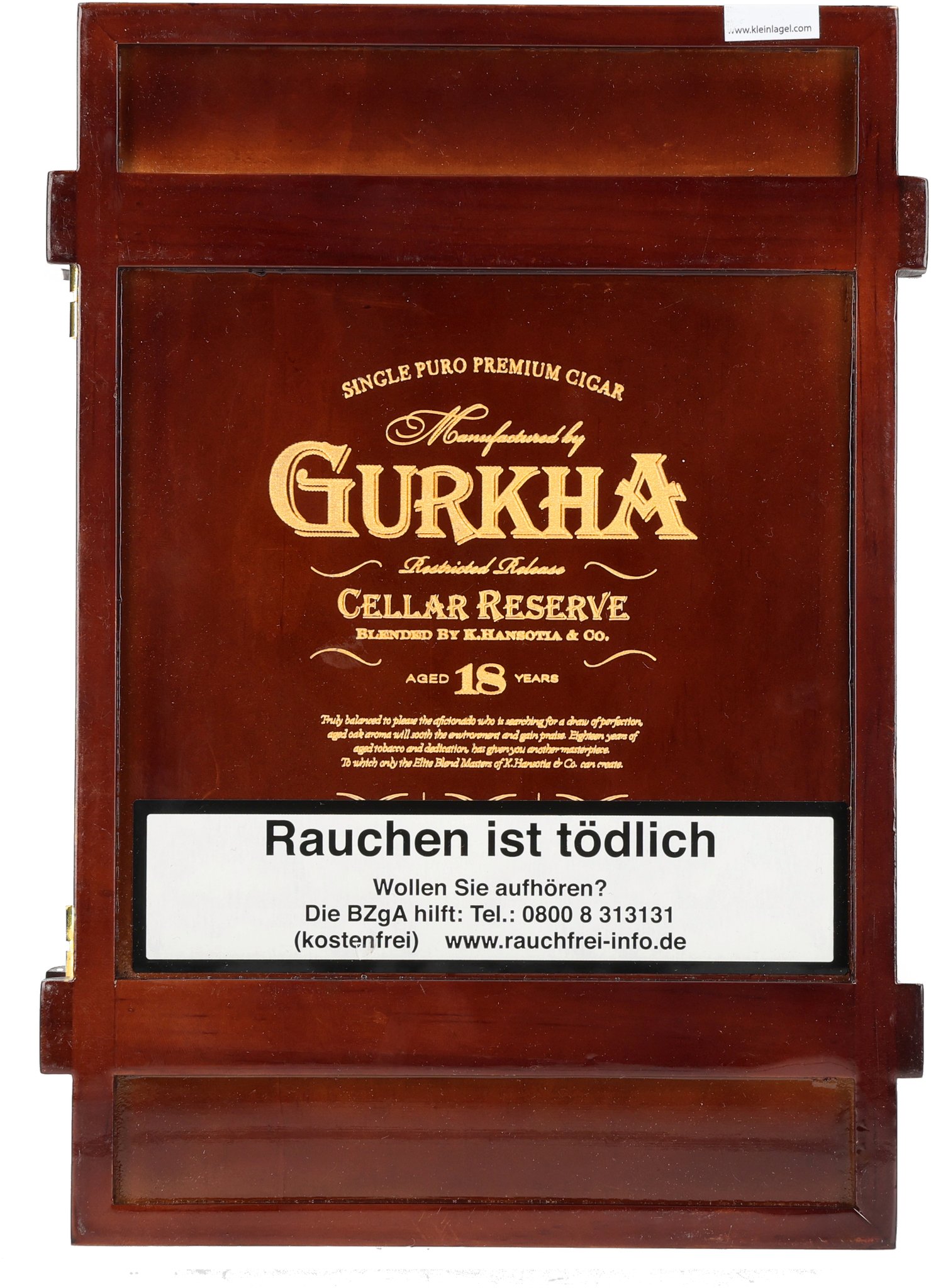 Gurkha Cellar Reserve 18 Years Kraken (XO)_Kiste