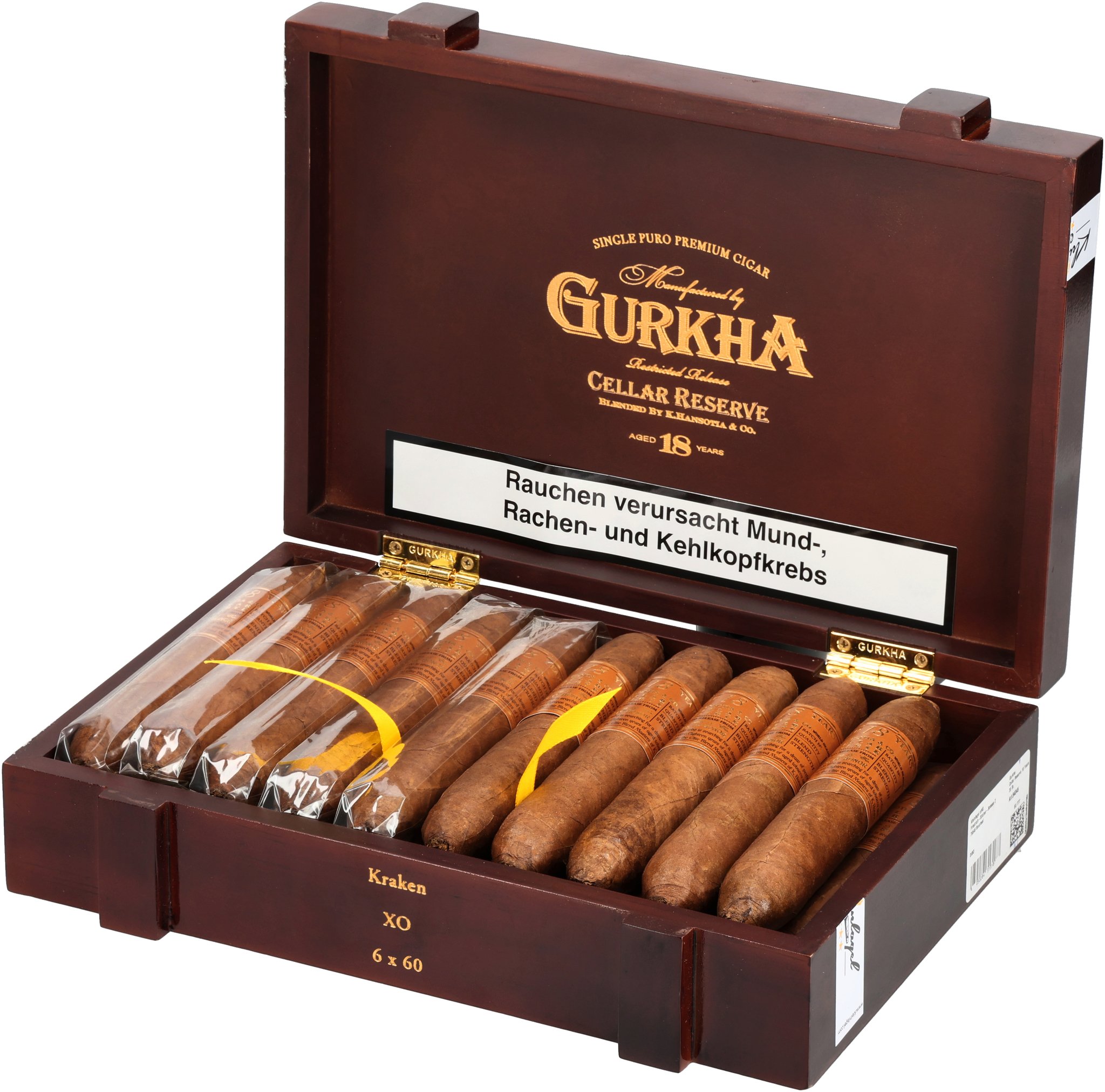 Gurkha Cellar Reserve 18 Years Kraken (XO)_Kiste