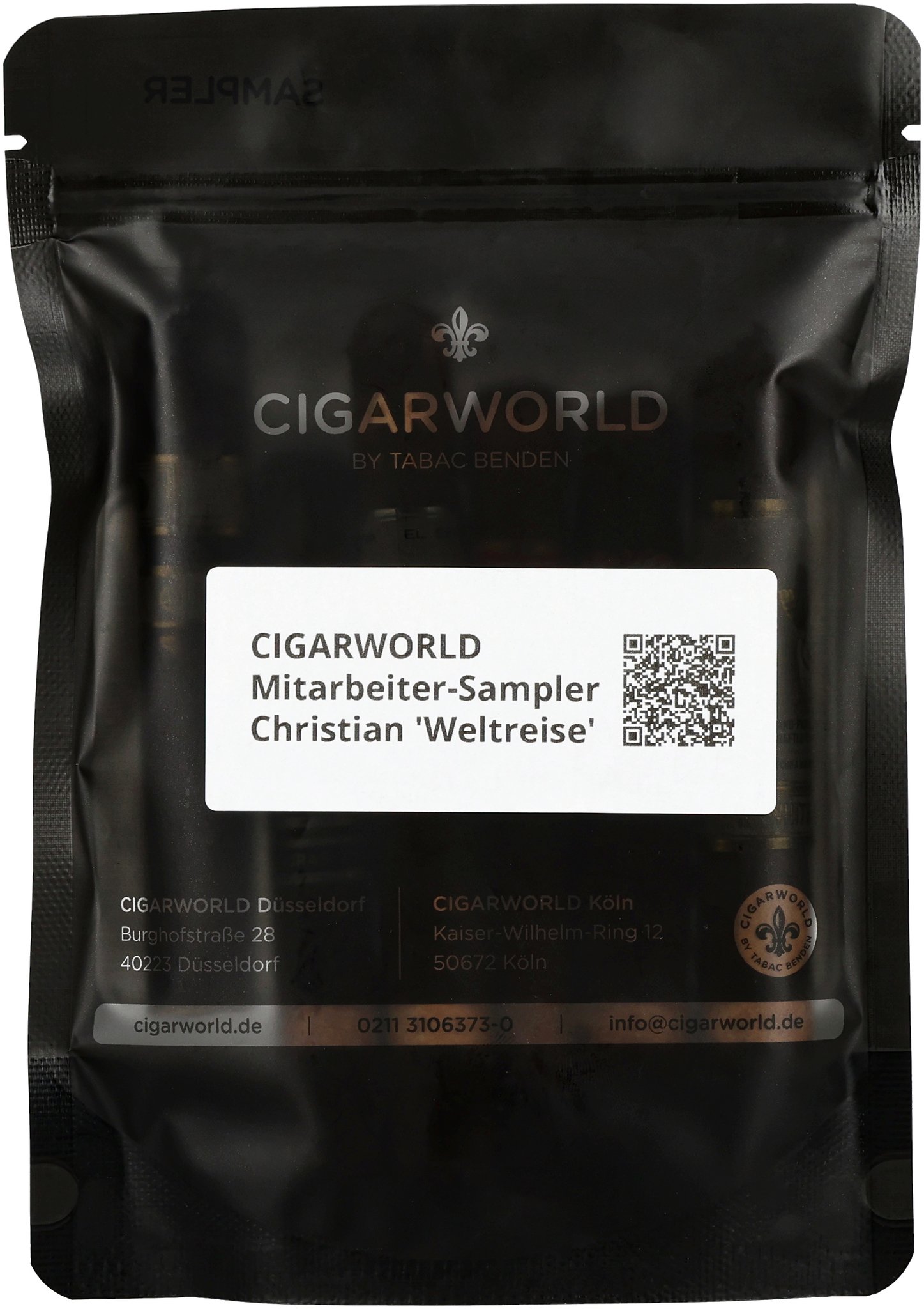 CIGARWORLD Mitarbeiter-Sampler Christian 'Reise um die Welt' Zigarre
