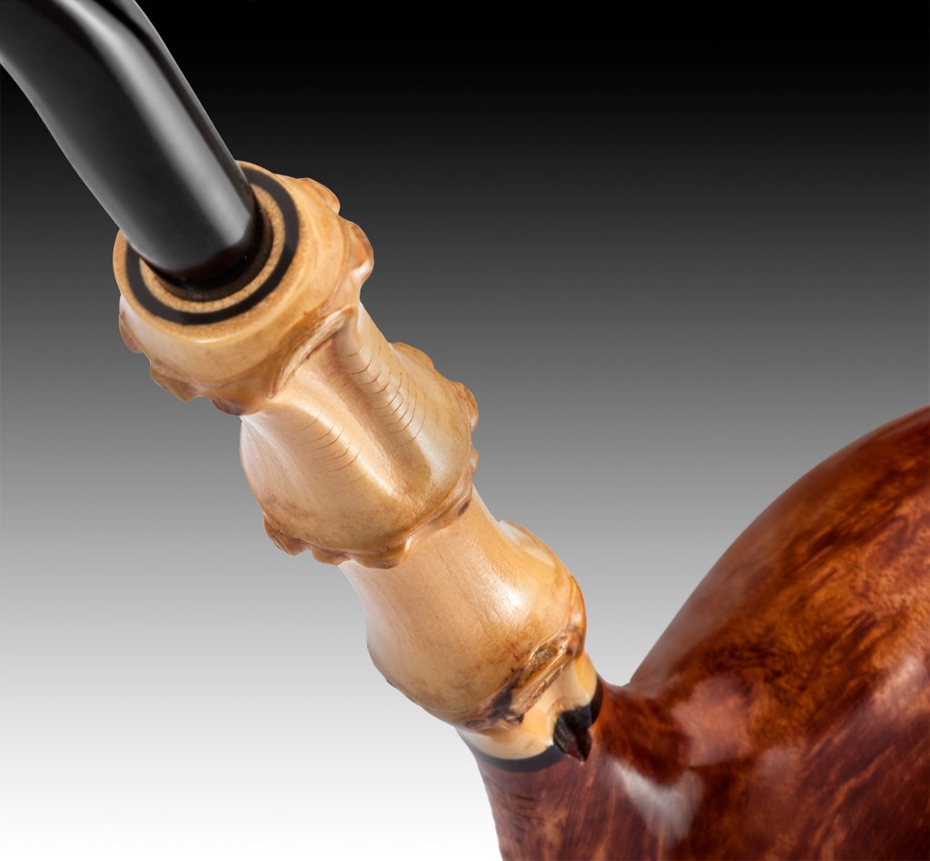 Tsuge Tokyo Modell 553 Sand Blast Detailbild Mundstück 1