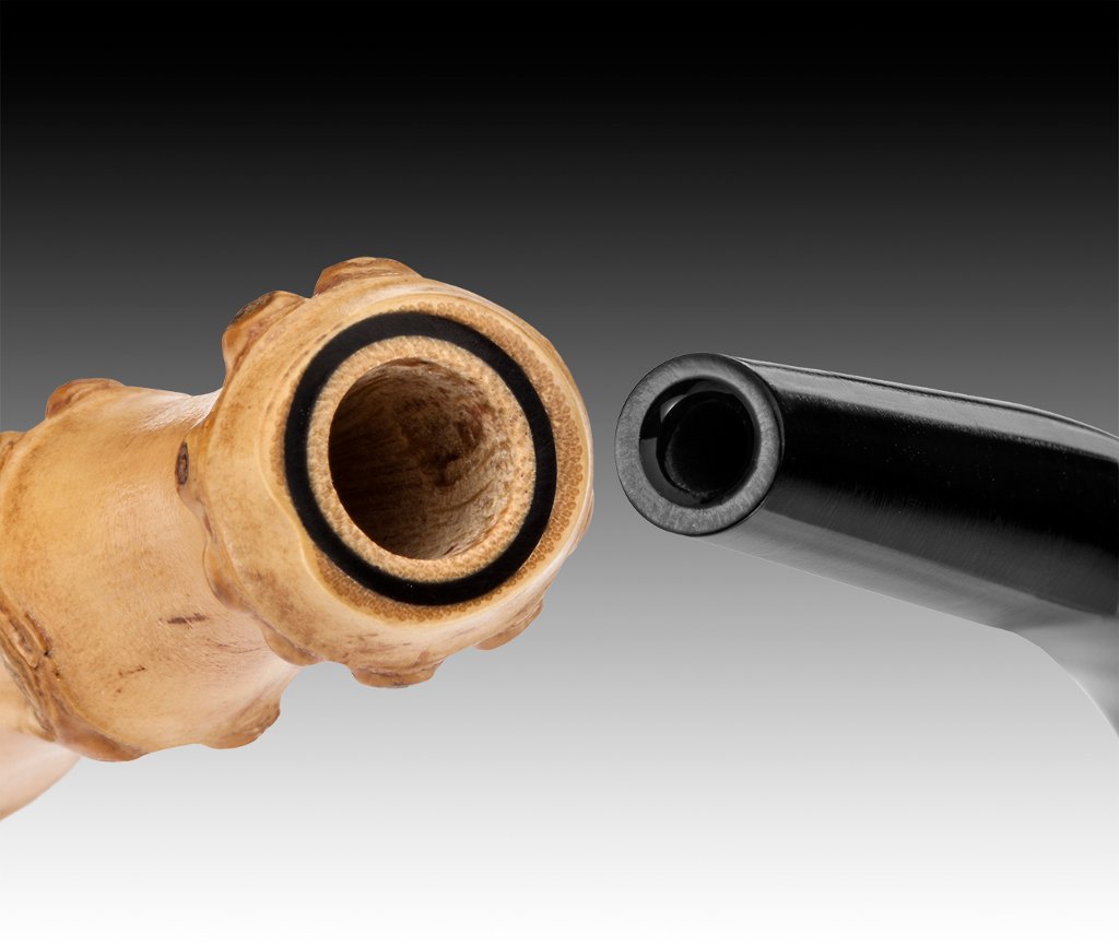 Tsuge Tokyo Modell 553 Sand Blast Detailbild Mundstück 2