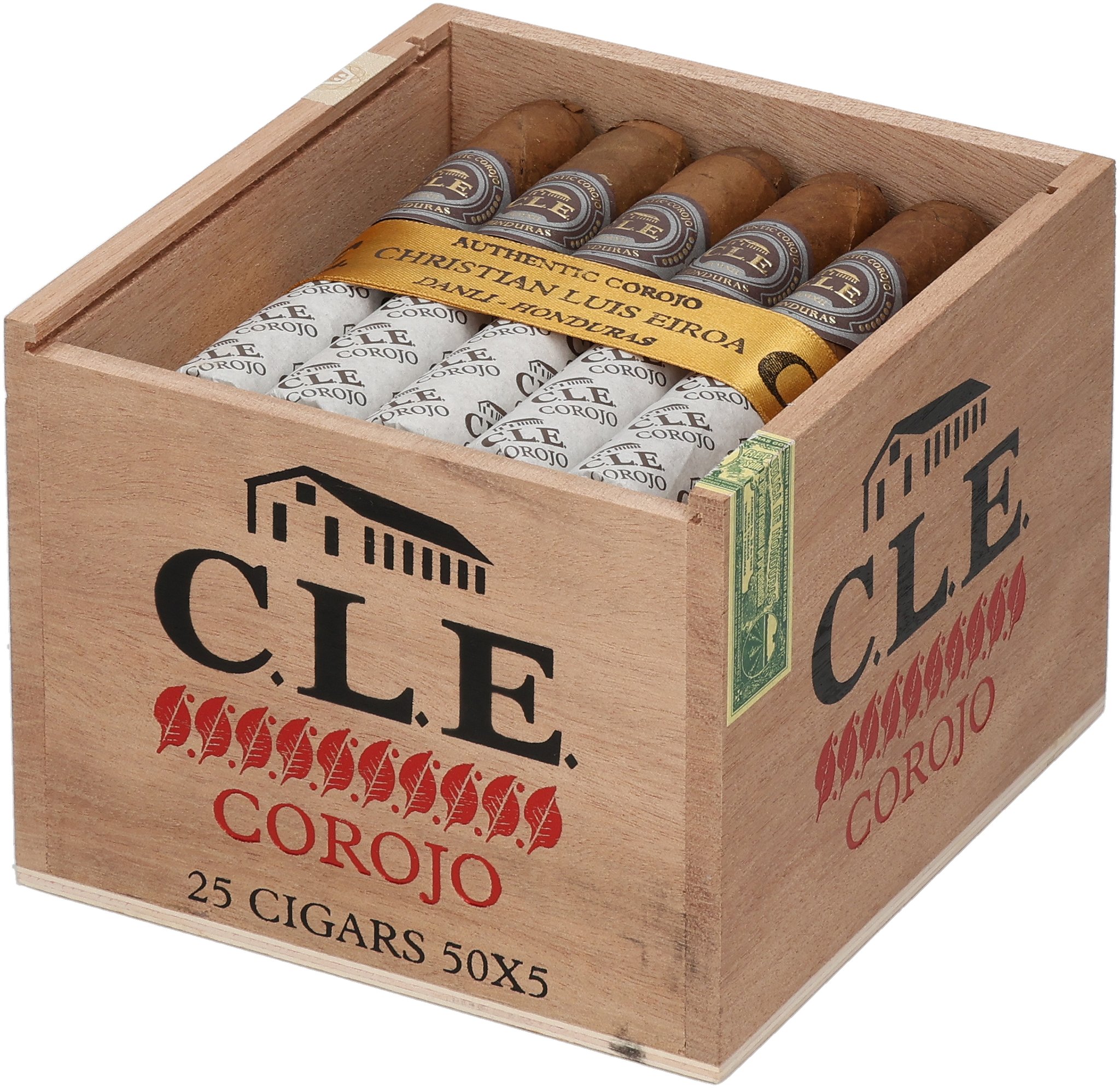 Corojo Robusto box open 2
