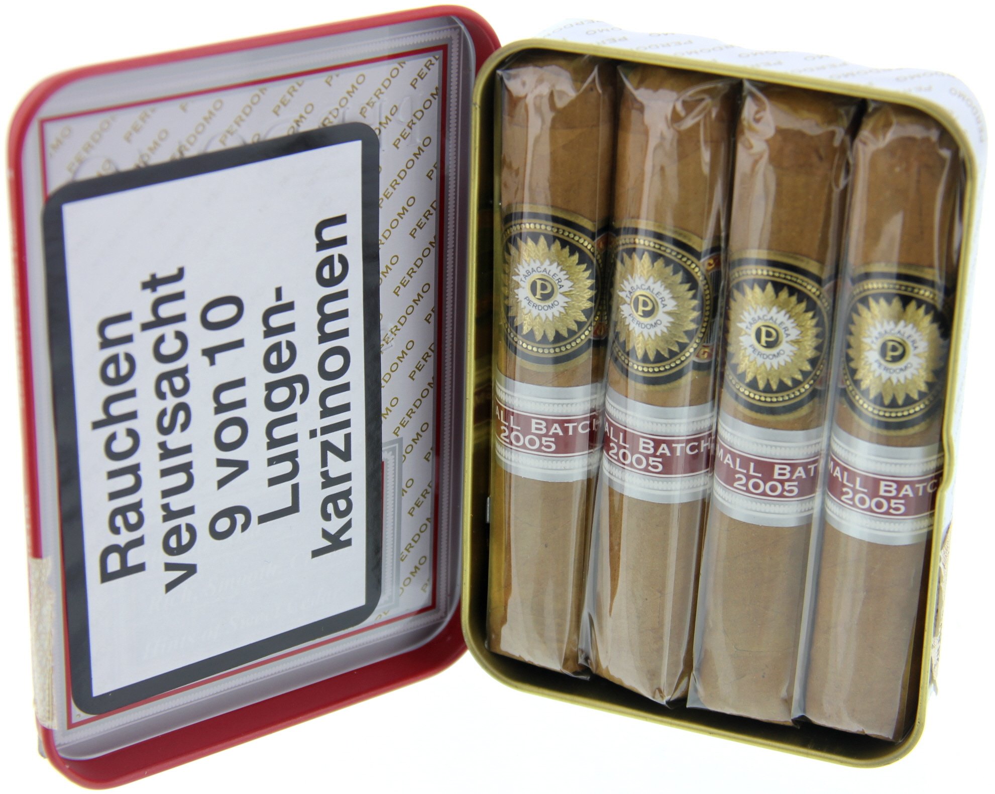 Perdomo Small Batch Half Corona (Ecuador Connecticut) 4er offen