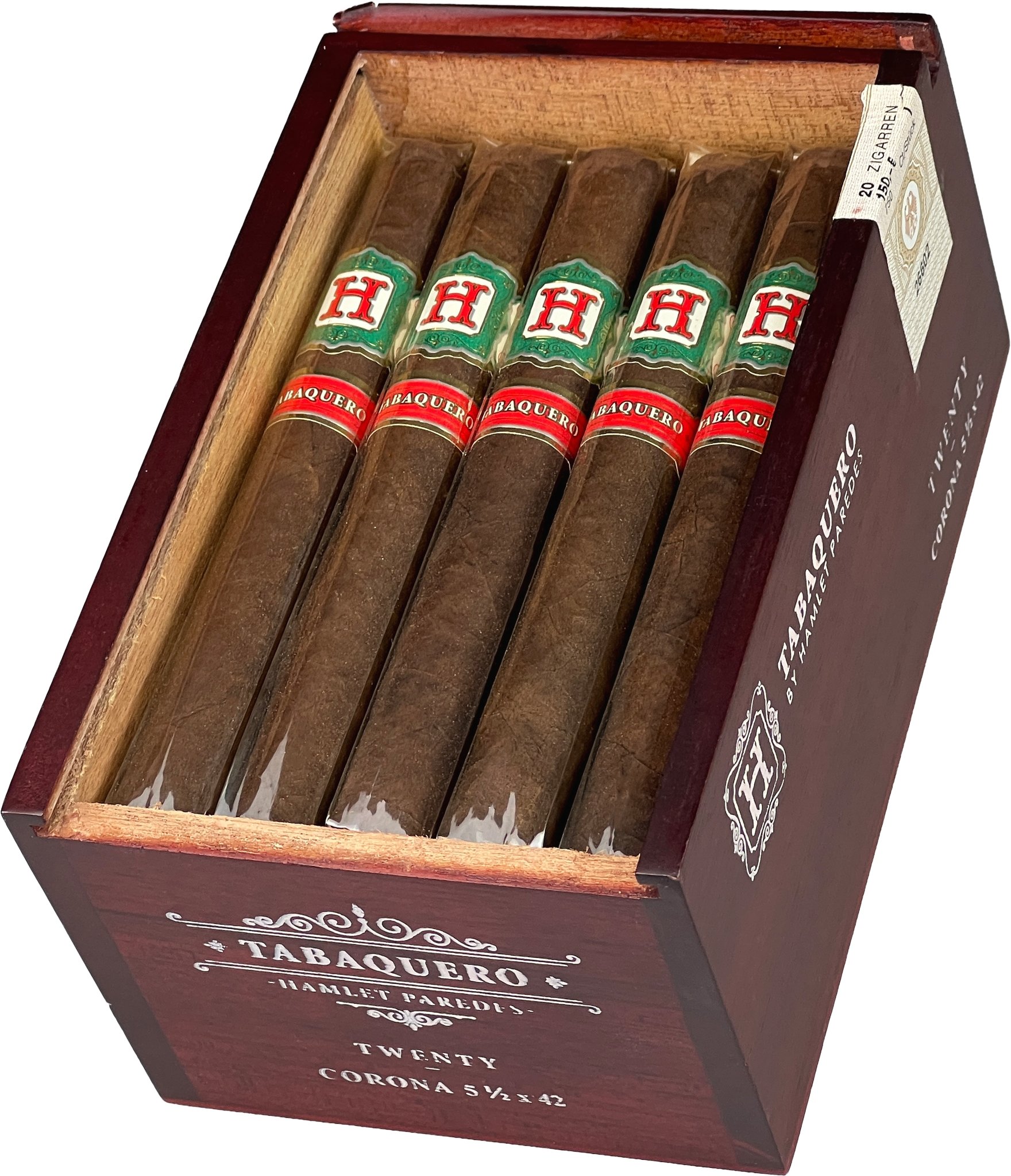 Hamlet Paredes Corona Kiste offen