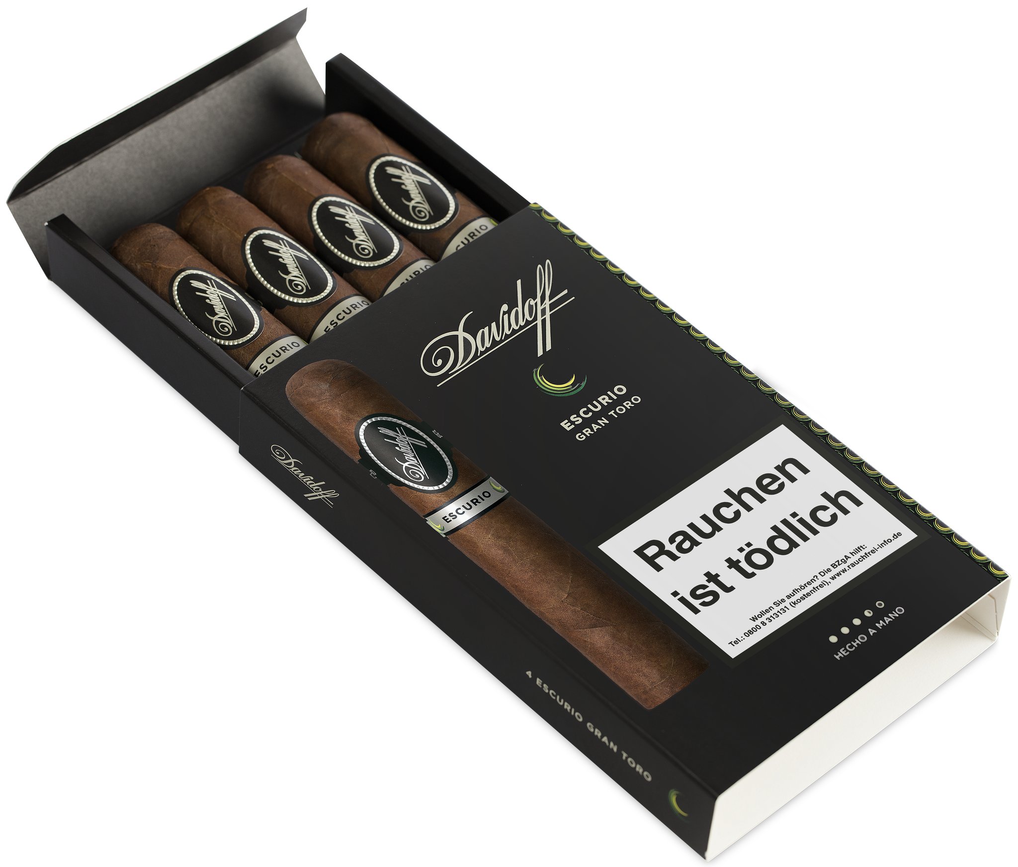 Davidoff Escurio Gran Toro 4er offen