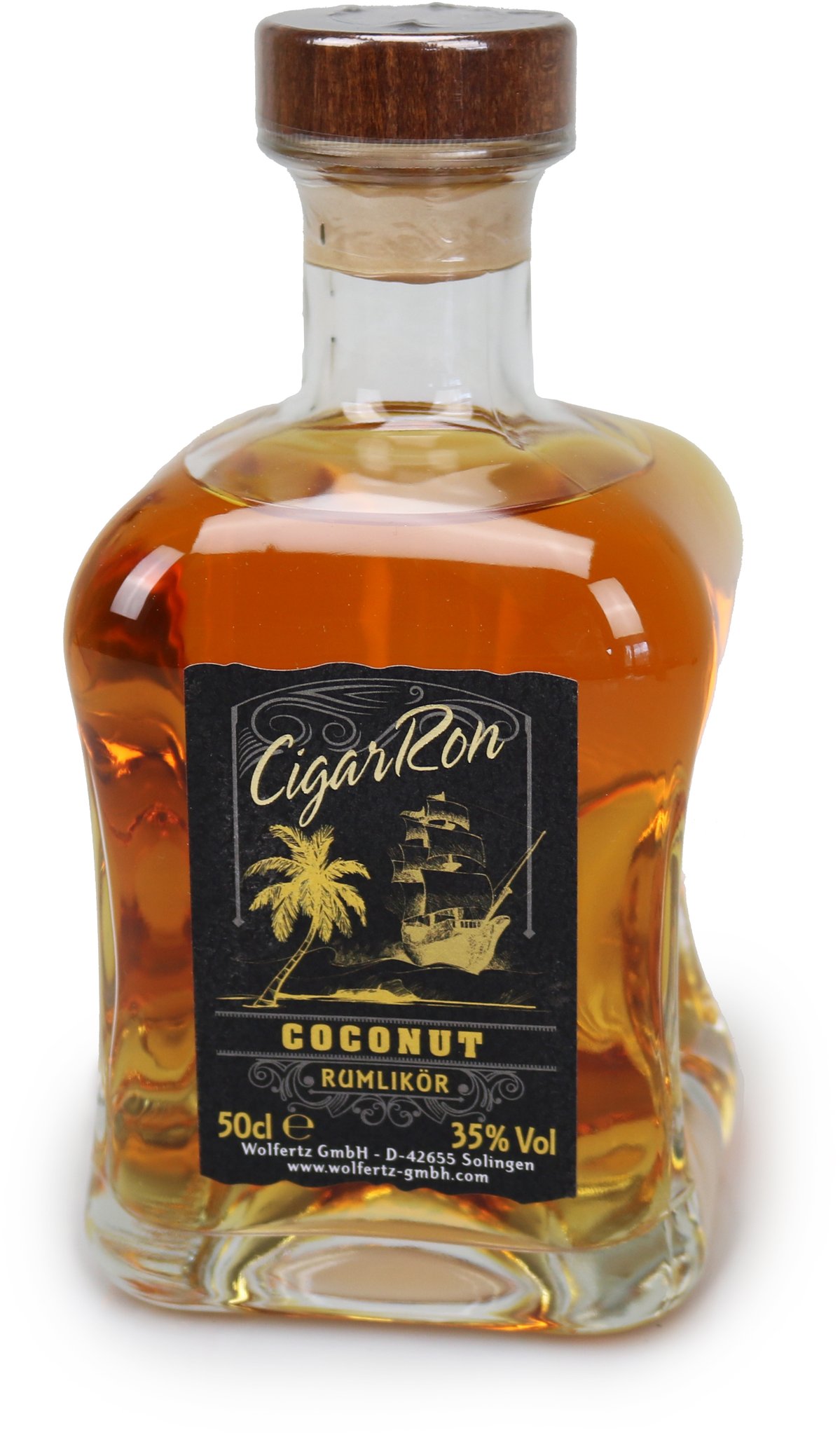 CigarRon Rum Coconut Rumlikör (0,5 l / 35 % Vol.)