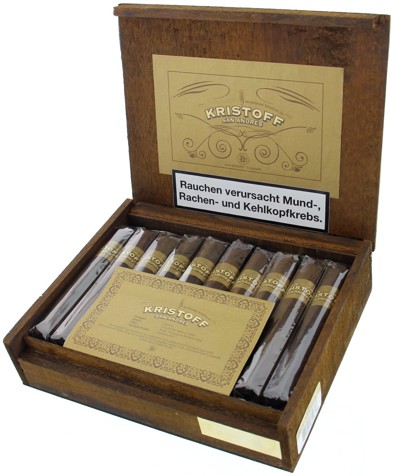 Kristoff San Andres Robusto Kiste offen