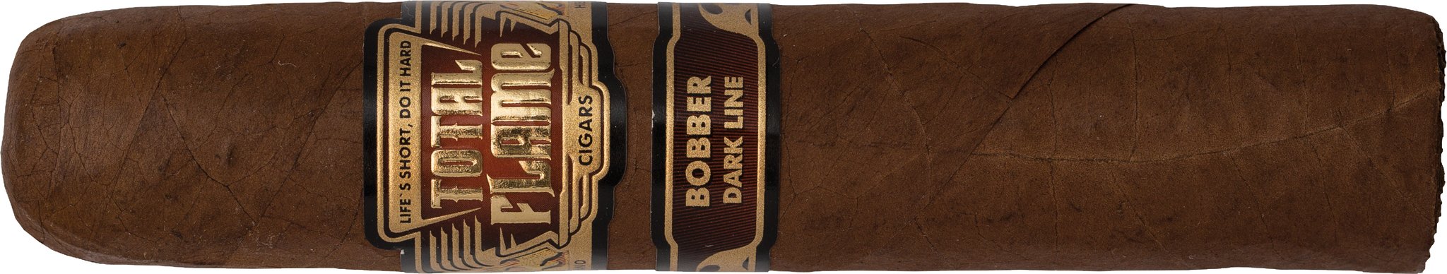 Total Flame Dark Line Bobber (Super Robusto)
