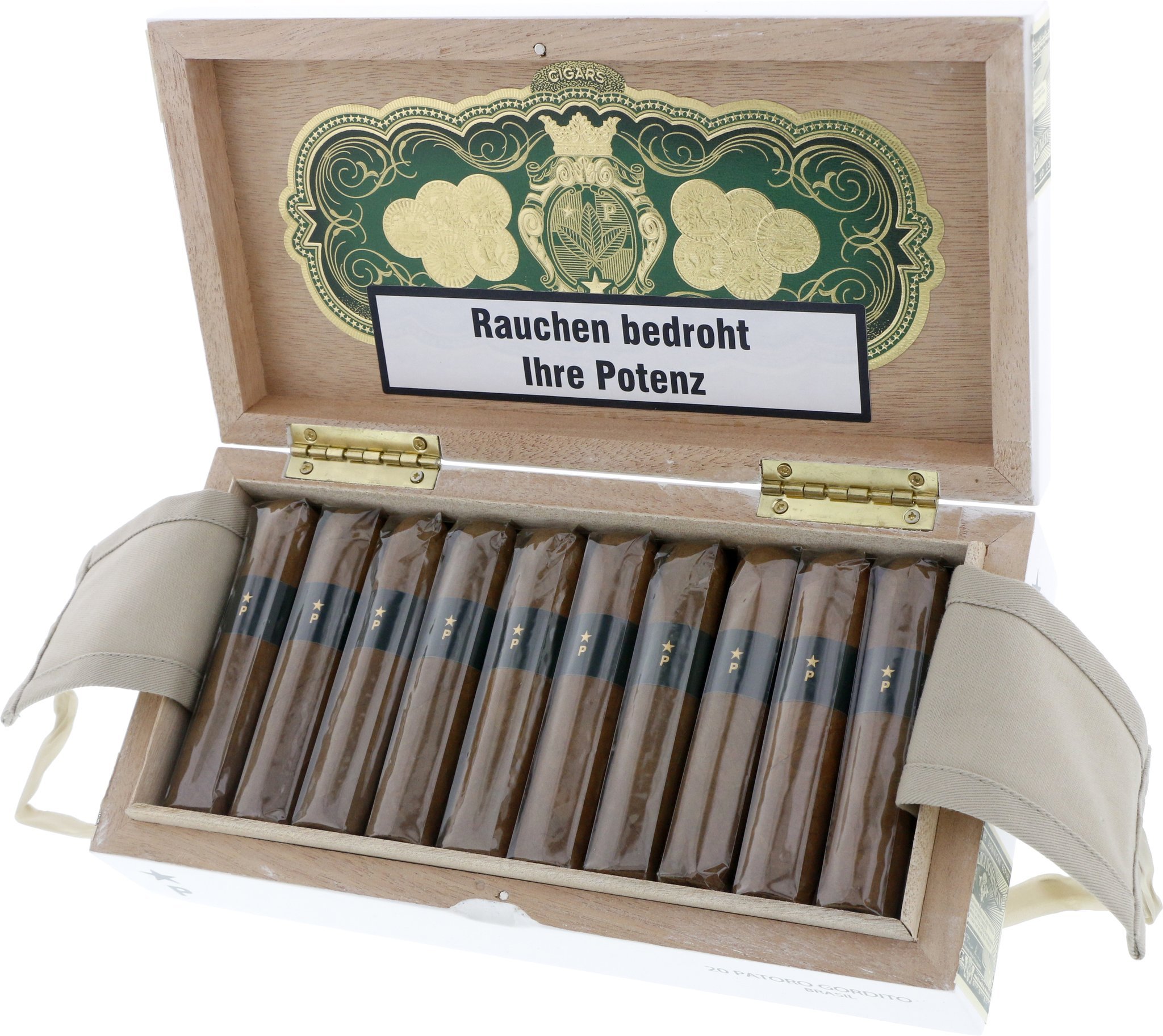 Patoro Brasil Gordito Kiste offen