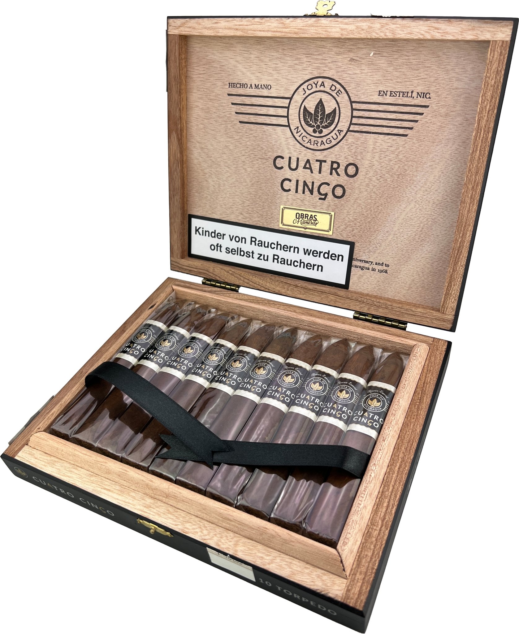 Joya de Nicaragua Edicion Limitada Cuatro Cinco Reserva Especial Torpedo Kiste