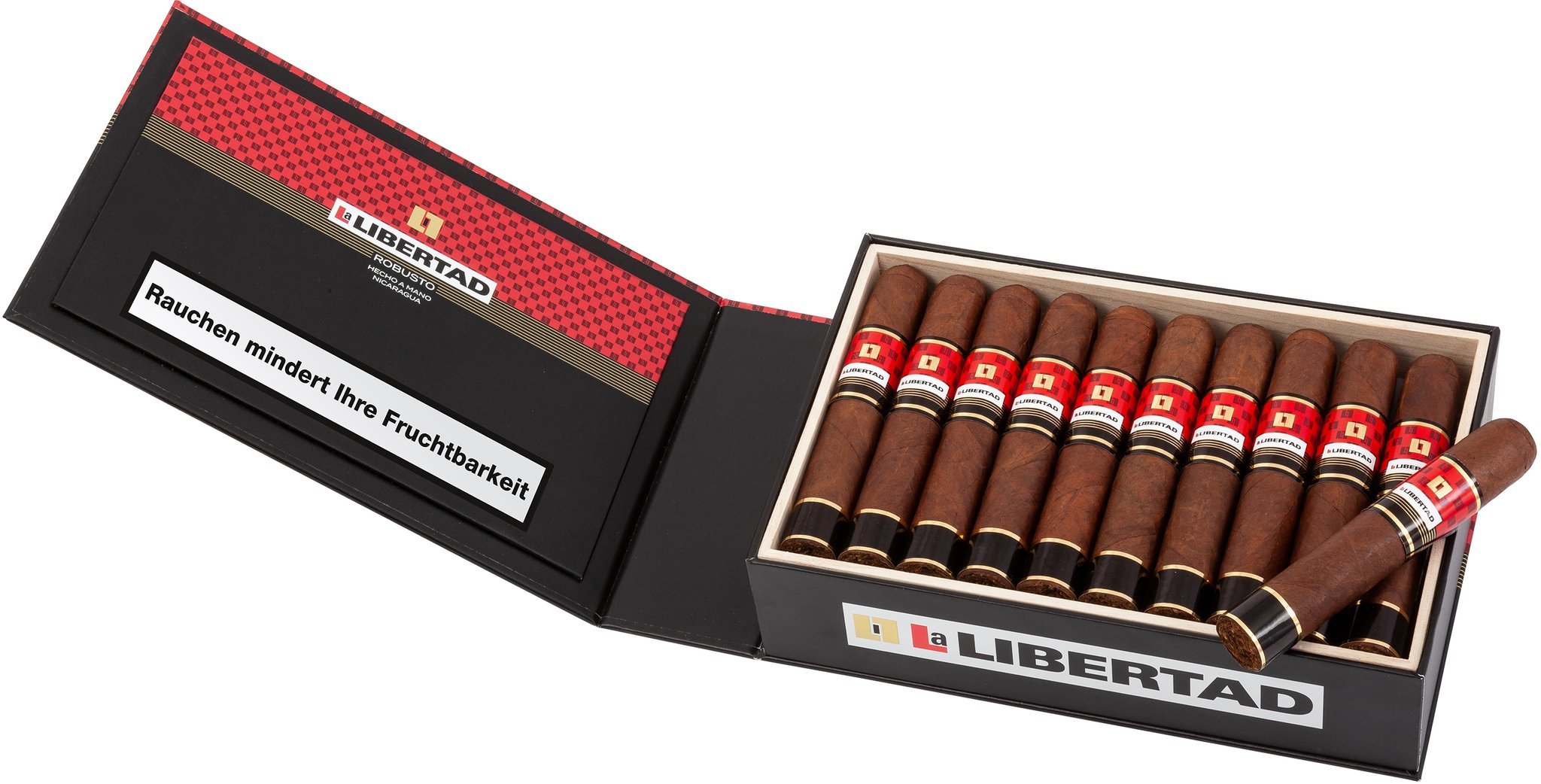La Libertad Robusto Kiste offen