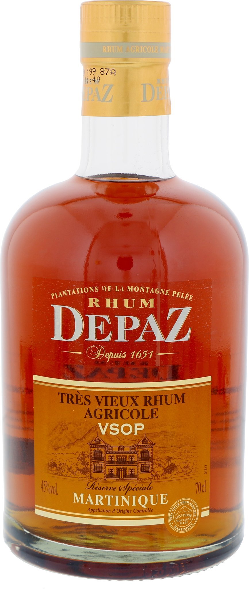 Depaz Rhum VSOP Reserve Speciale (0,7 l / 45 % Vol.)