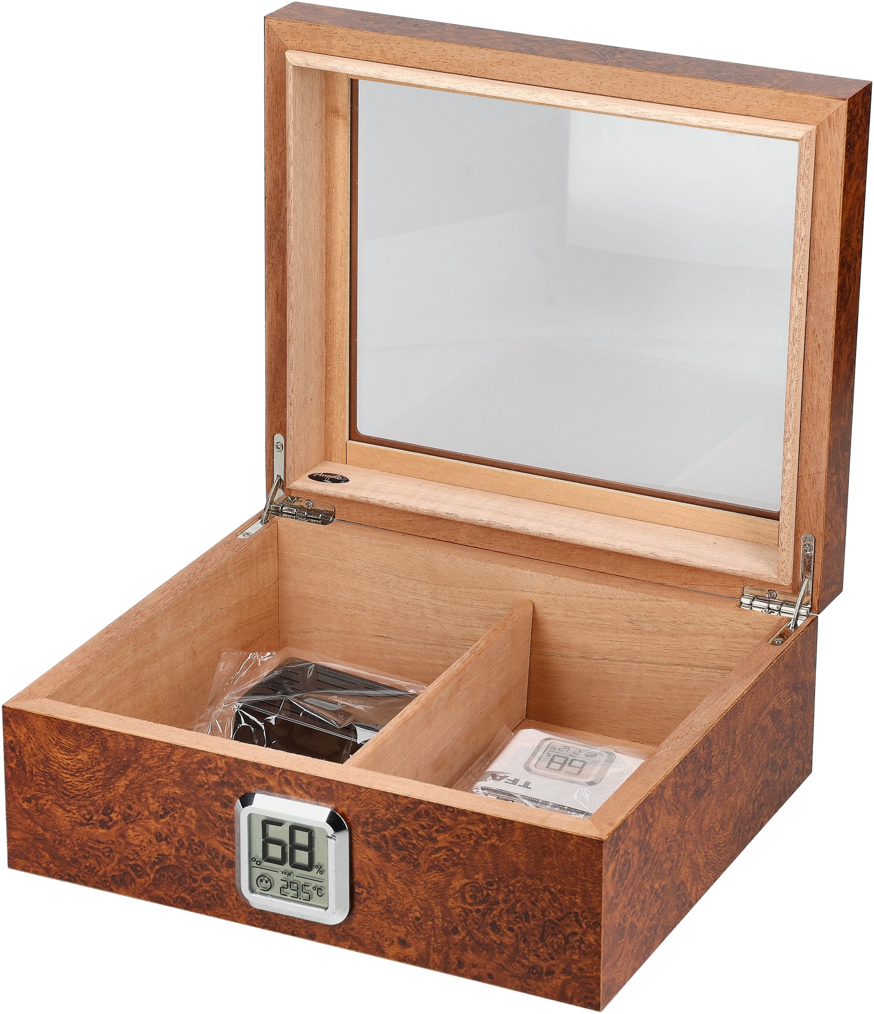 Angelo Humidor inkl. Acrylpolymer-Befeuchter (920270)