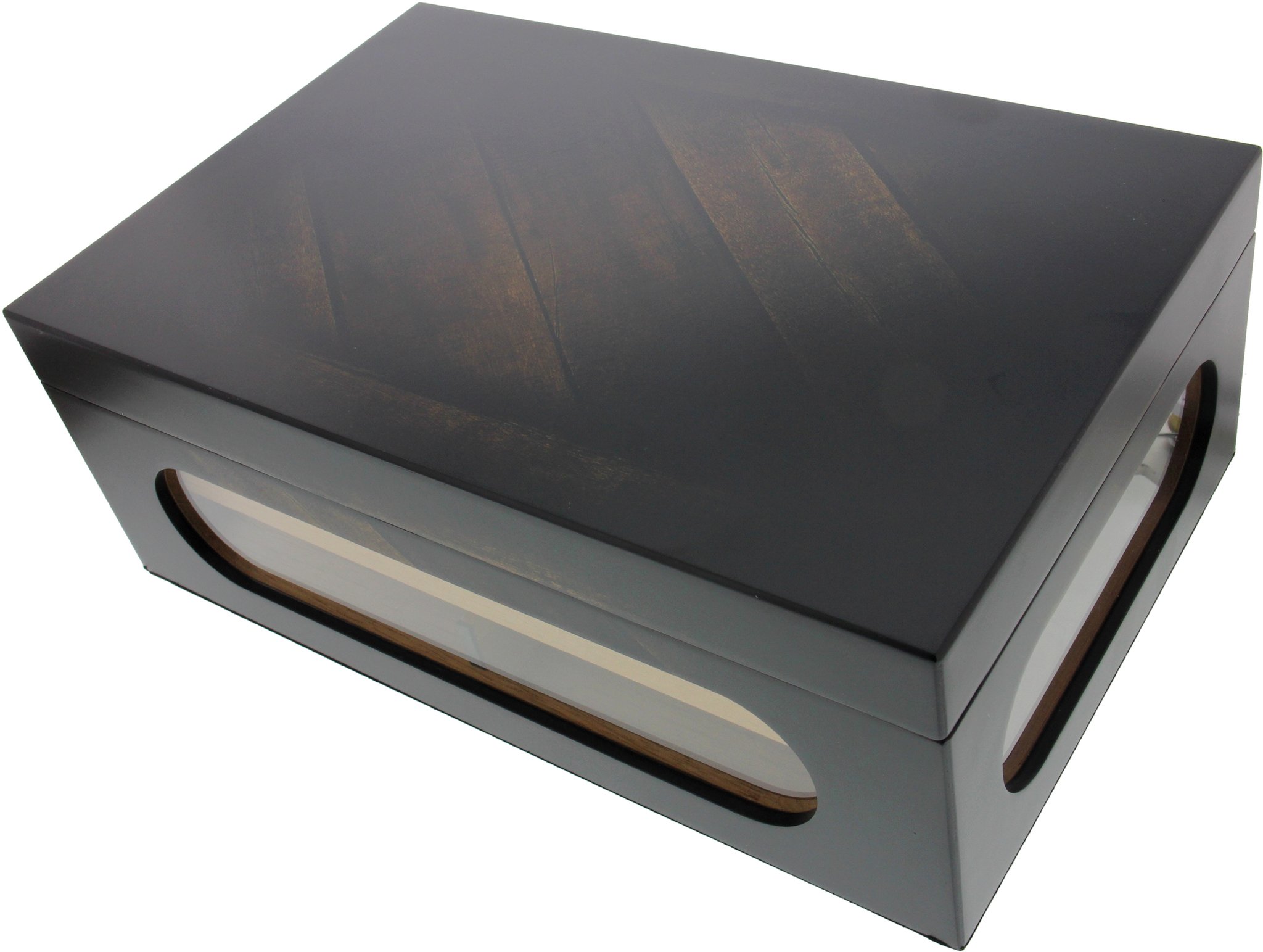 Angelo Zigarrenhumidor braun matt inkl. Acrylpolymer-Befeuchter (920026)