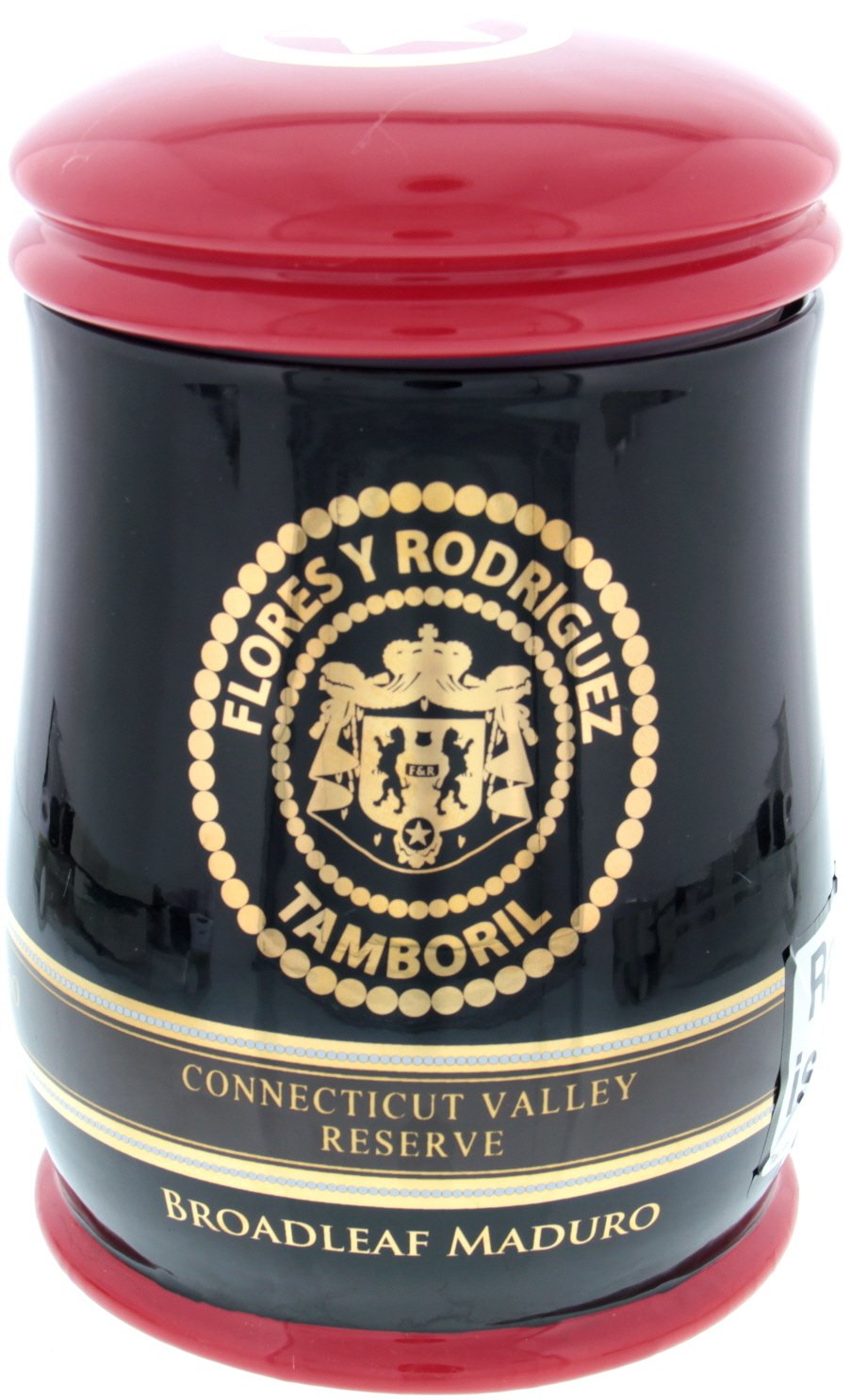 Flores y Rodriguez Connecticut Valley Reserve Figurado Maduro Jar