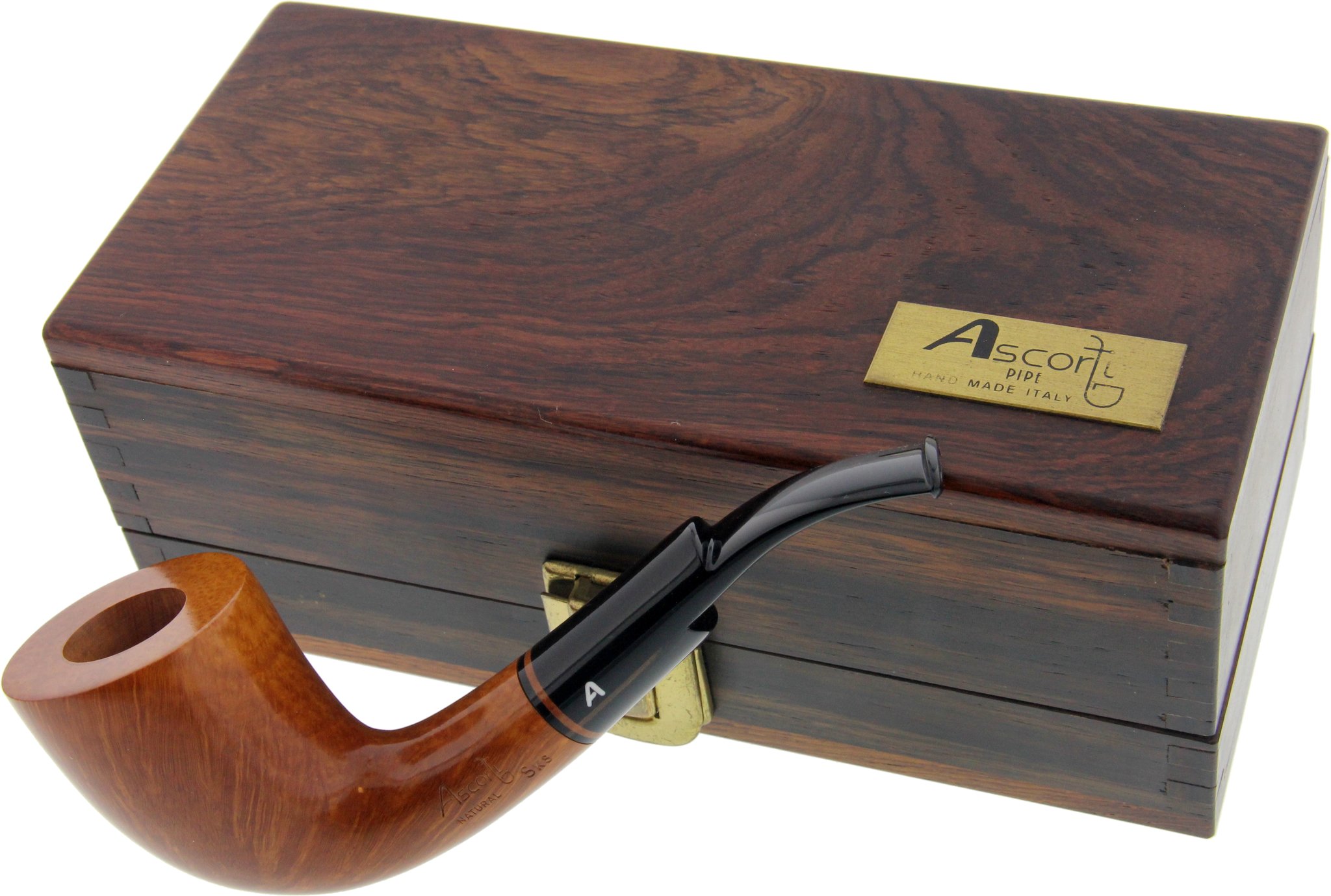 Ascorti Pfeifen Natural SKS hell Kiste