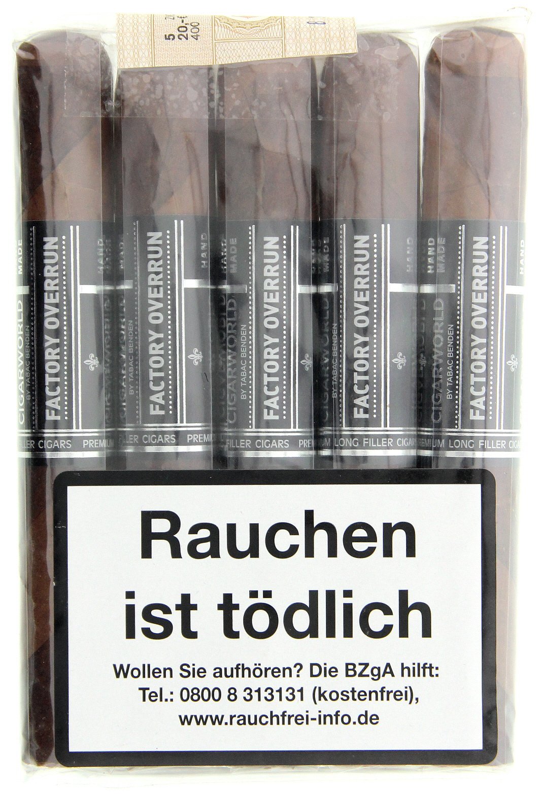 Factory Overrun Honduras Toro Barber Pole 6x54 (AB - Raíces Cubanas) Bundle