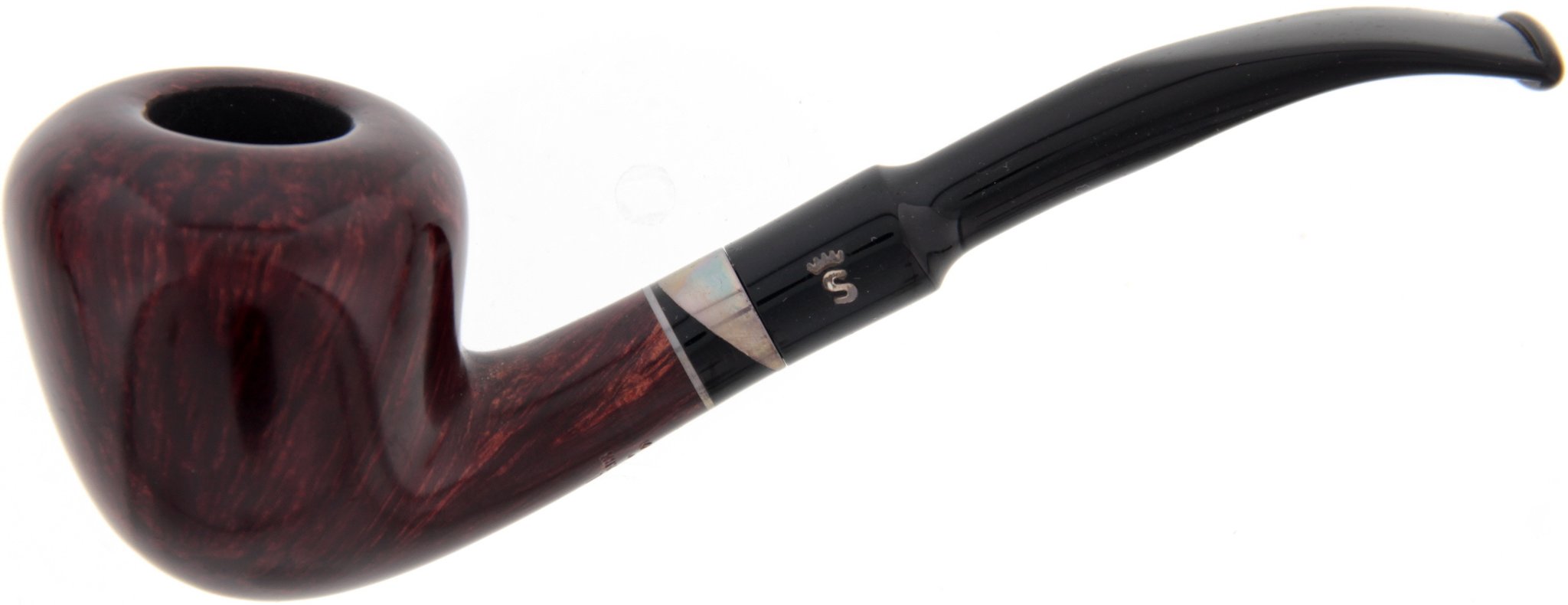 Stanwell Einzelstücke (NOS - Made in Denmark) Black'n Silver Shape 30 OHNE Filter (interne Nr.