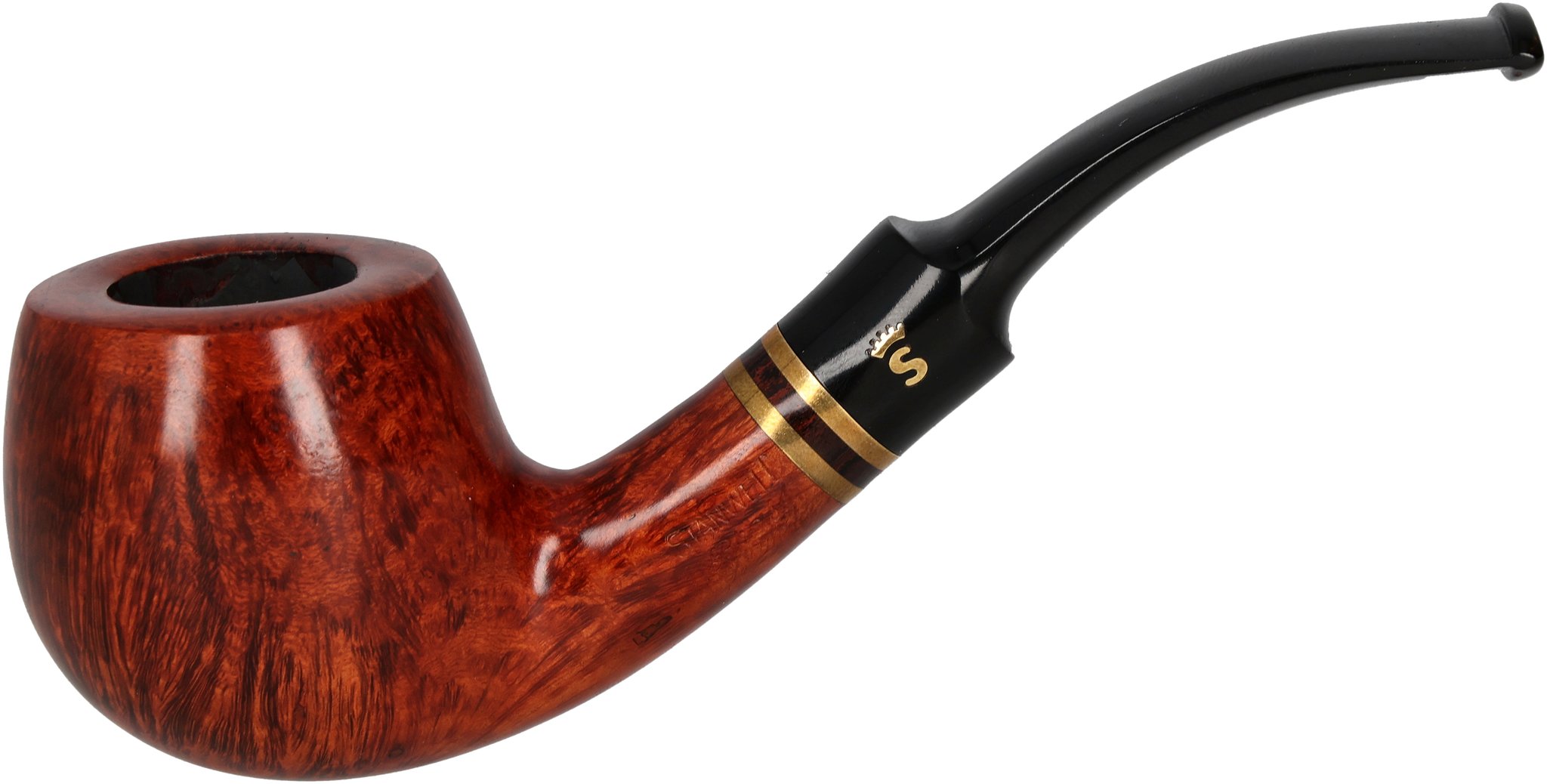 Stanwell Einzelstücke (NOS) Bent Apple Brass Band 84