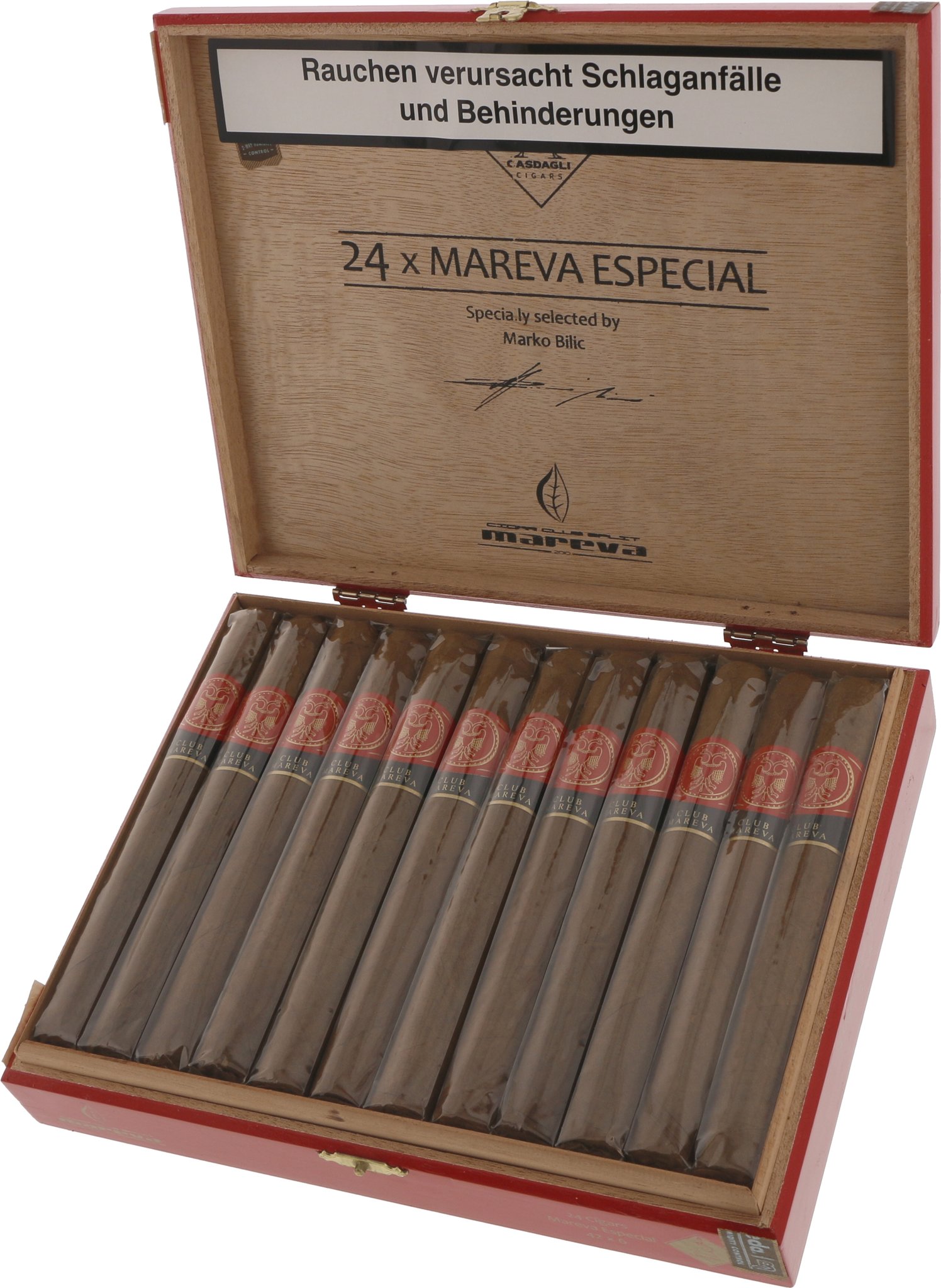 Casdagli Cigars Club Mareva Line Mareva Especial Kiste offen