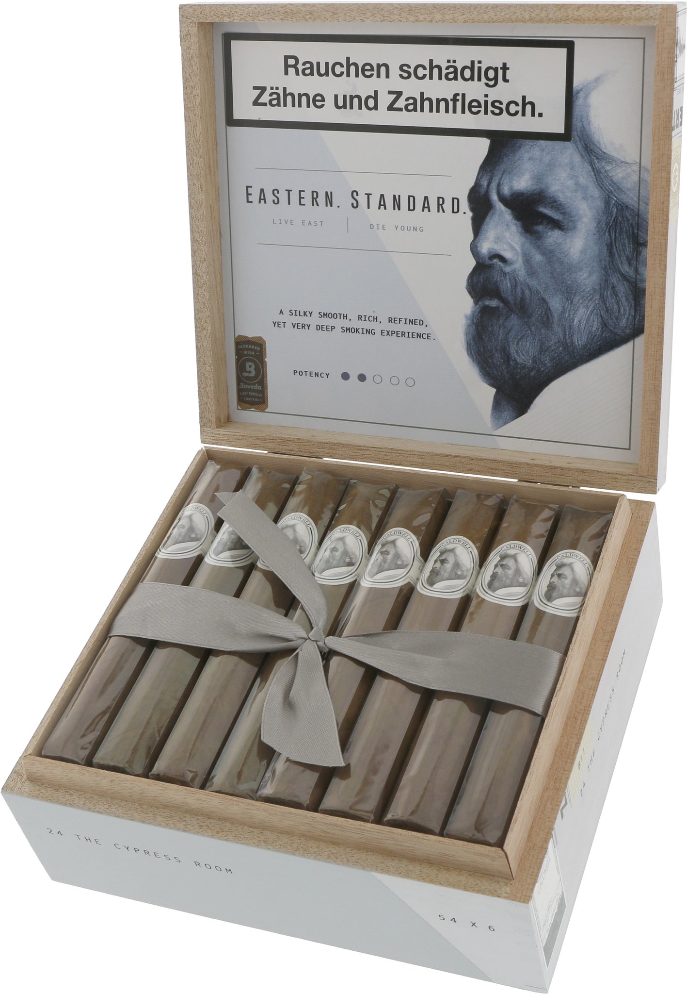 Caldwell Eastern Standard Cypress Room (Double Toro) Kiste offen