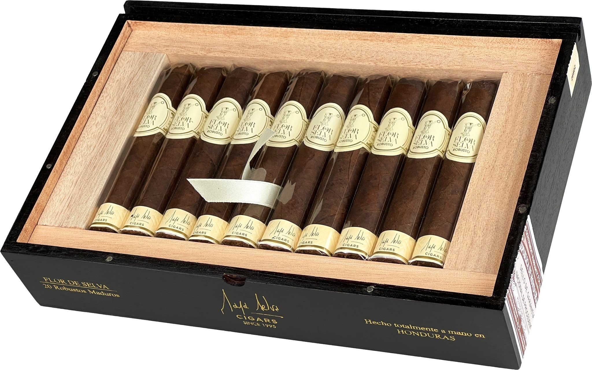 Maduro Robusto Kiste offen