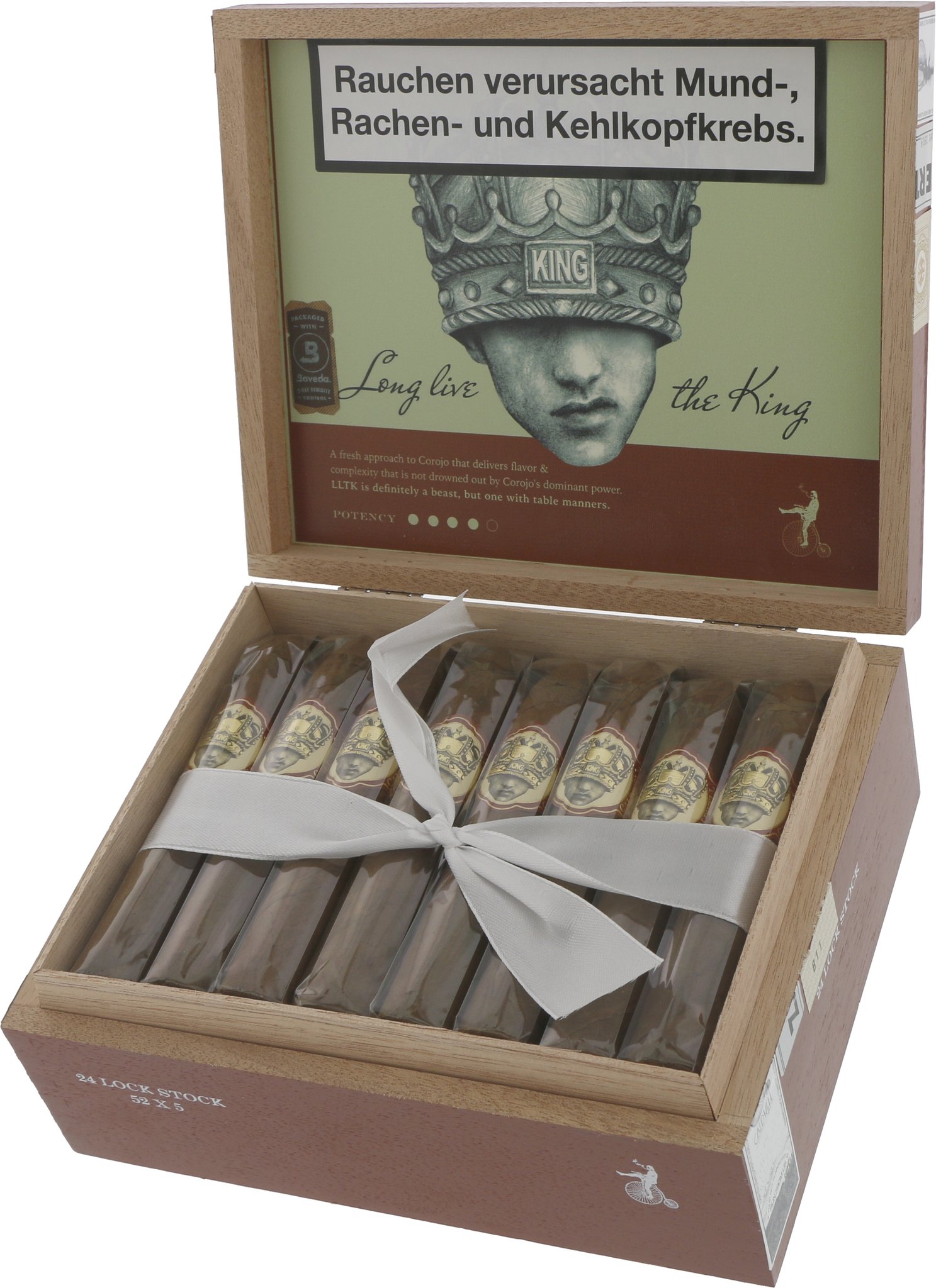 Caldwell Long Live the King Kiste offen