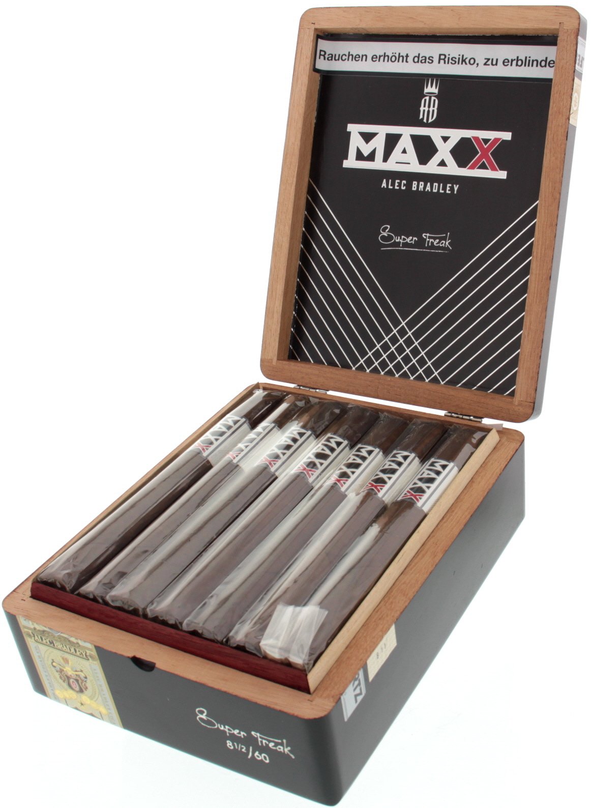 Alec Bradley MAXX SUPER FREAK Kiste offen