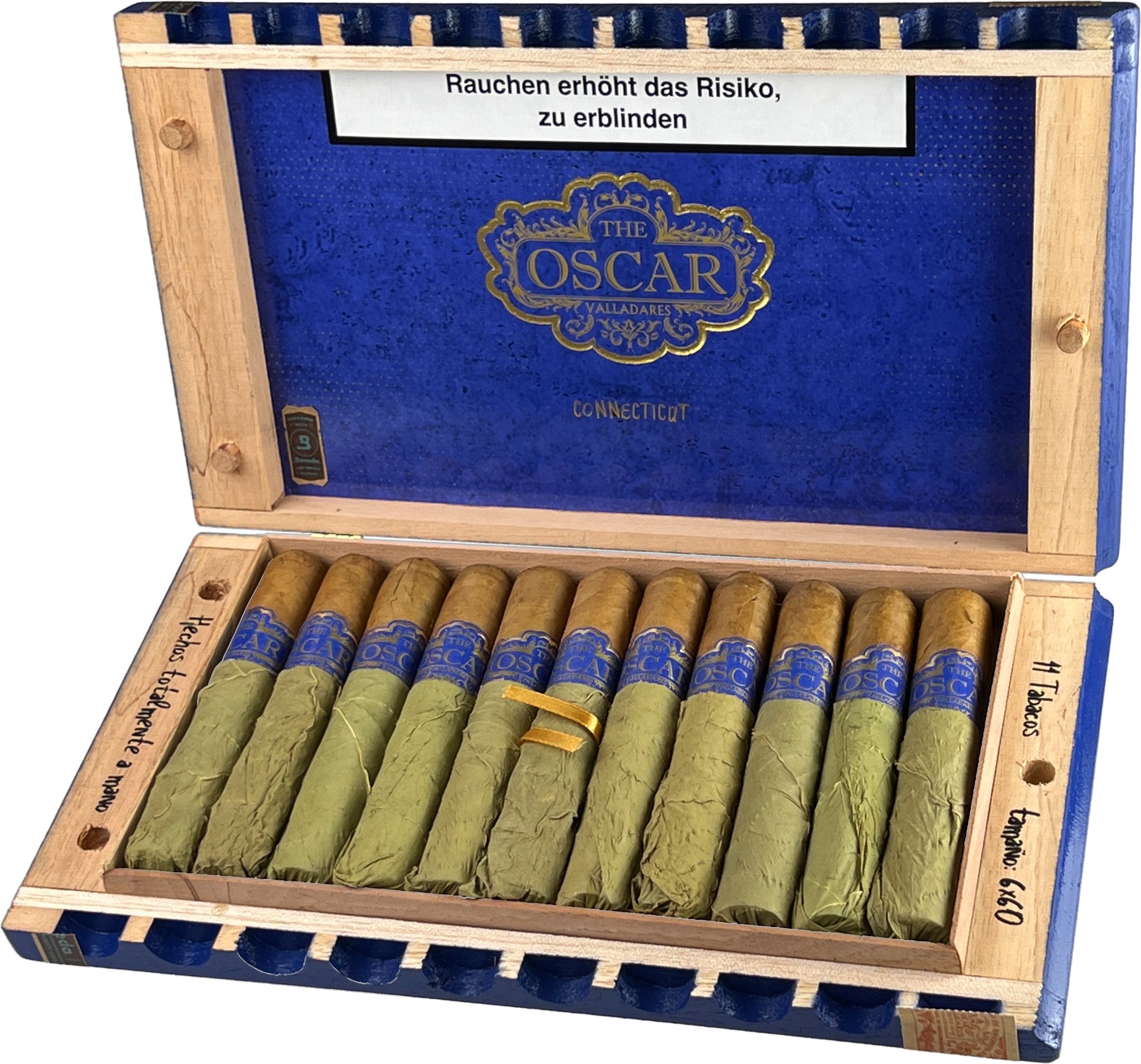 Sixty Connecticut (6x60) Kiste offen