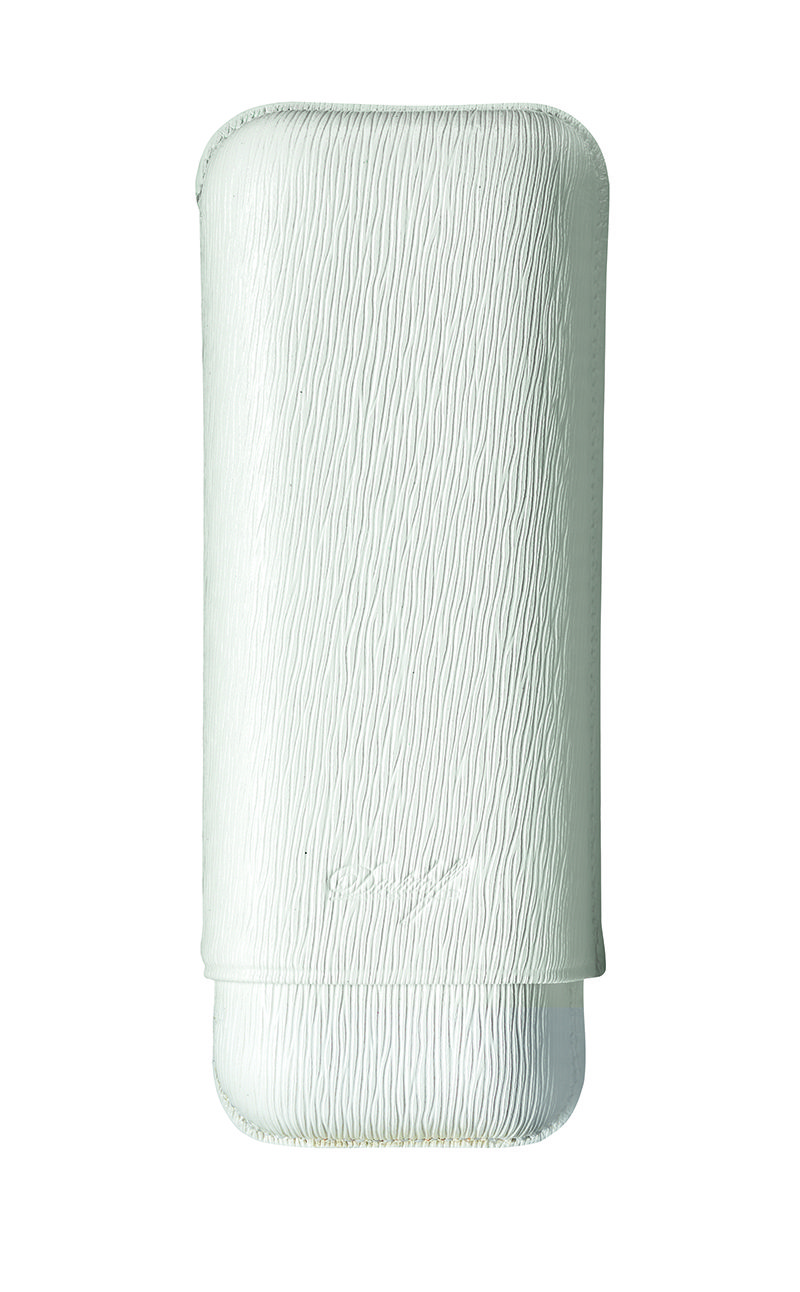 Davidoff Limited Edition Büffelleder Zigarrenetui weiss DC-3 (2679)