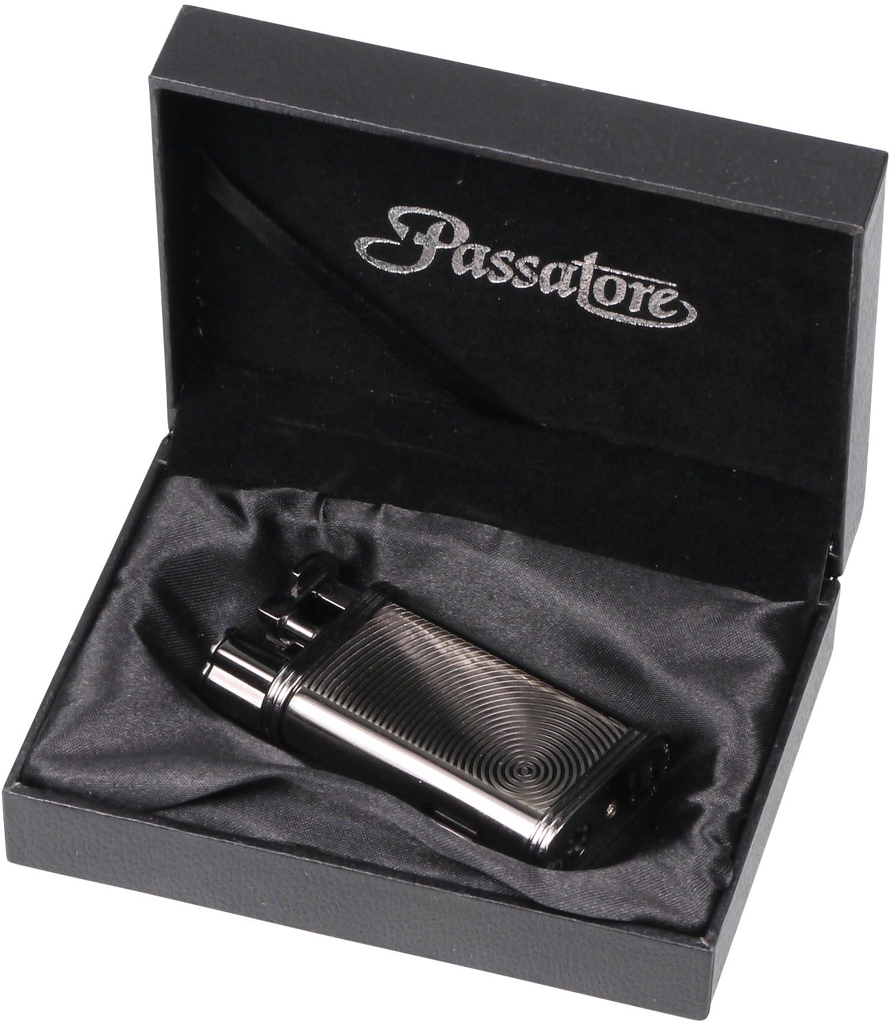 Passatore Jetflame cedric dark gun (234602) Verpackung