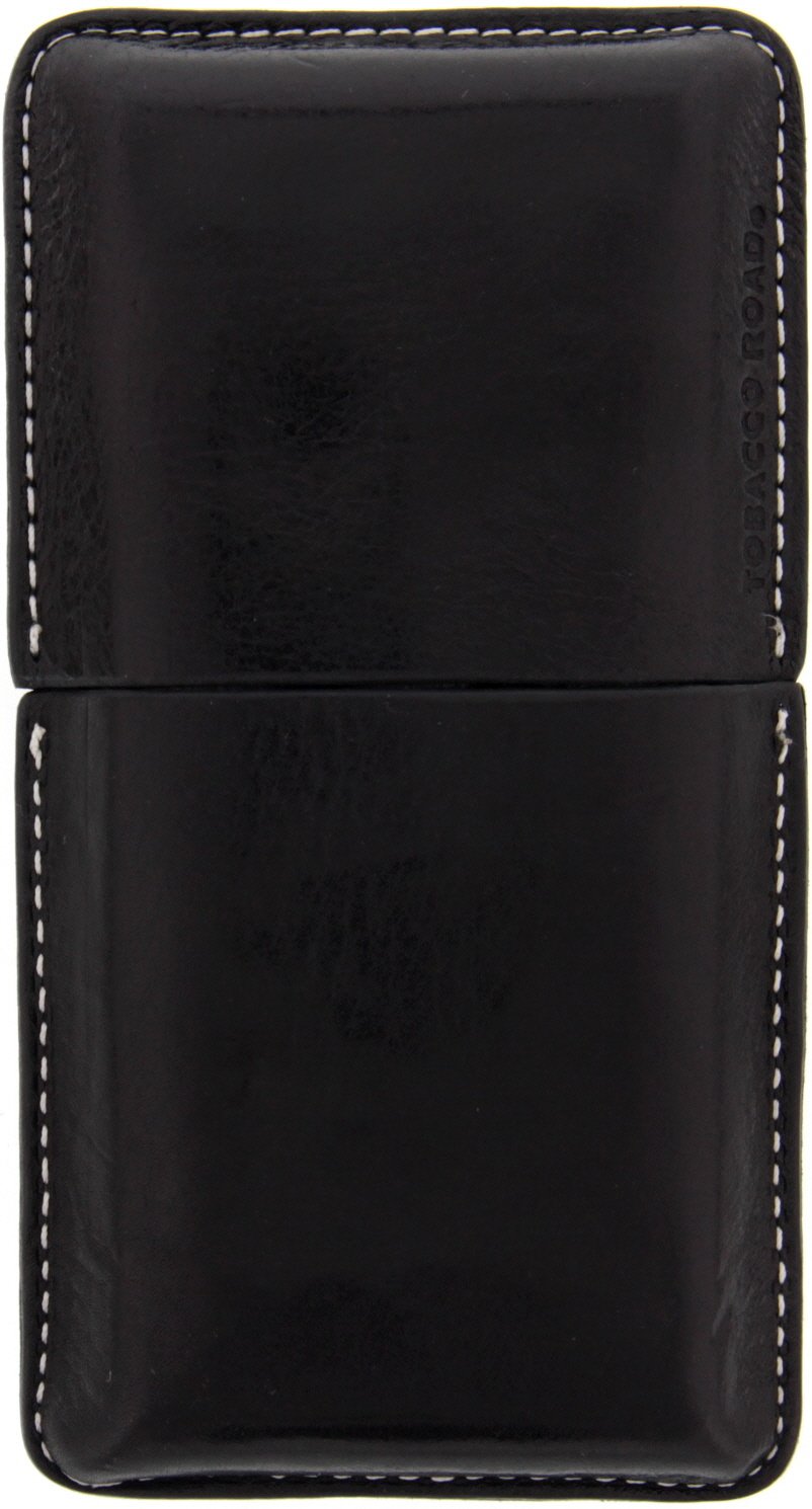 Tobacco Road Zigarrenetui schwarz 3er