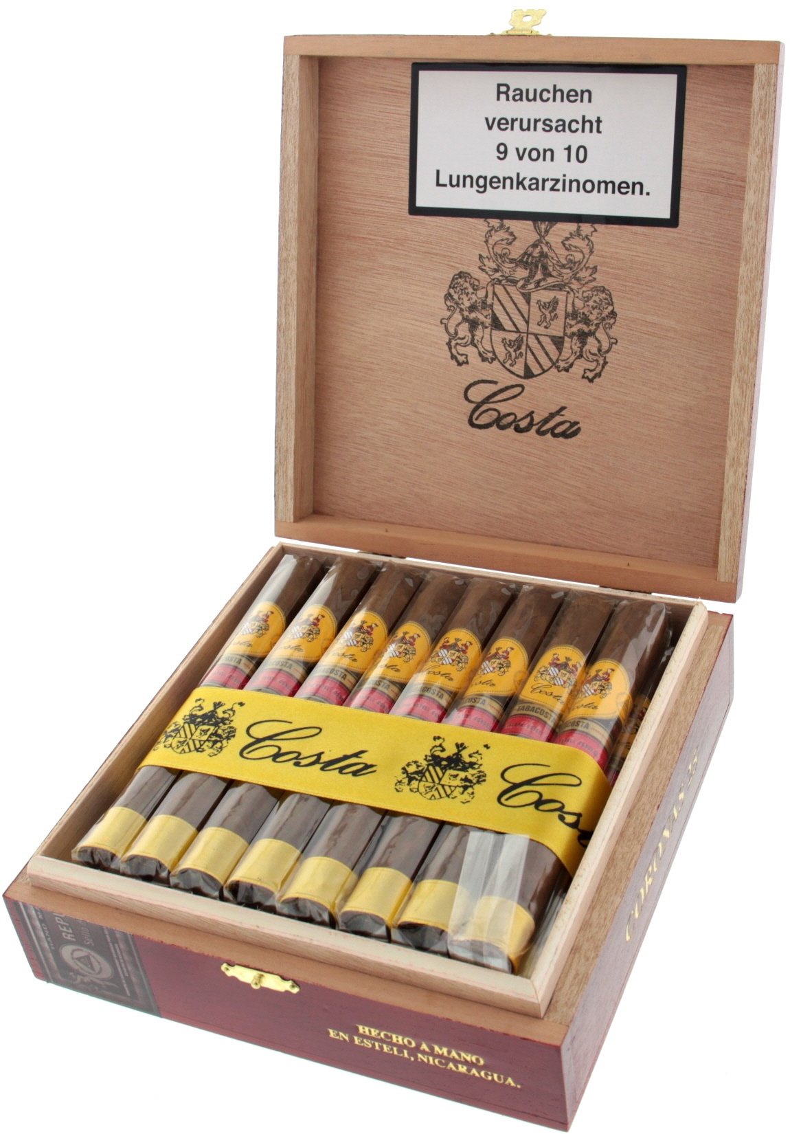 Costa Cigars Corona Kiste offen