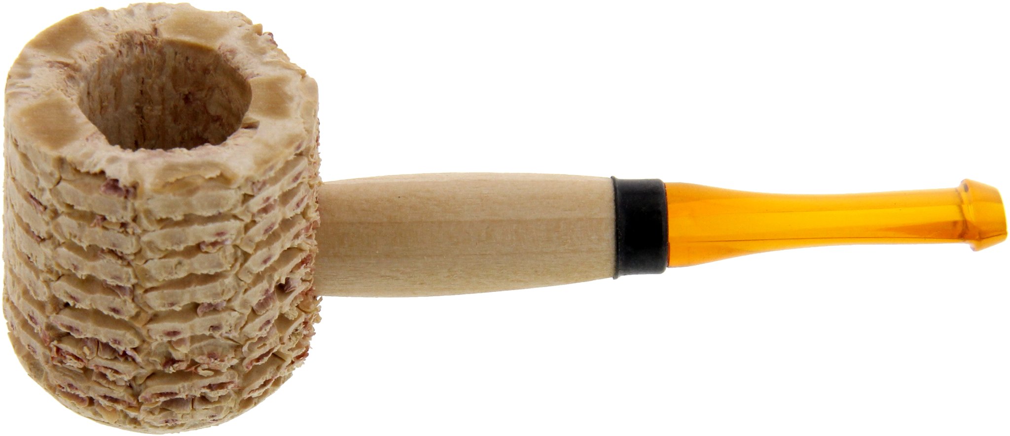Missouri Meerschaum Corn Cob Miniature Natural YELLOW (ohne Filter)