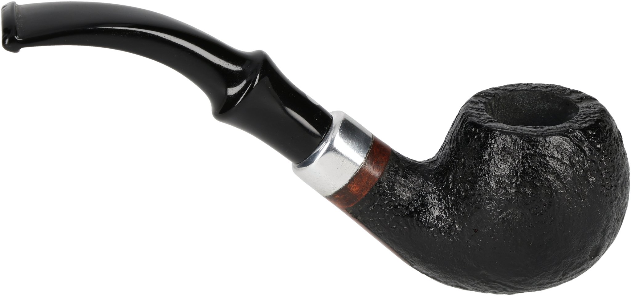 Apple Sandgestrahlt Schwarz mit Sattelmundstück_02