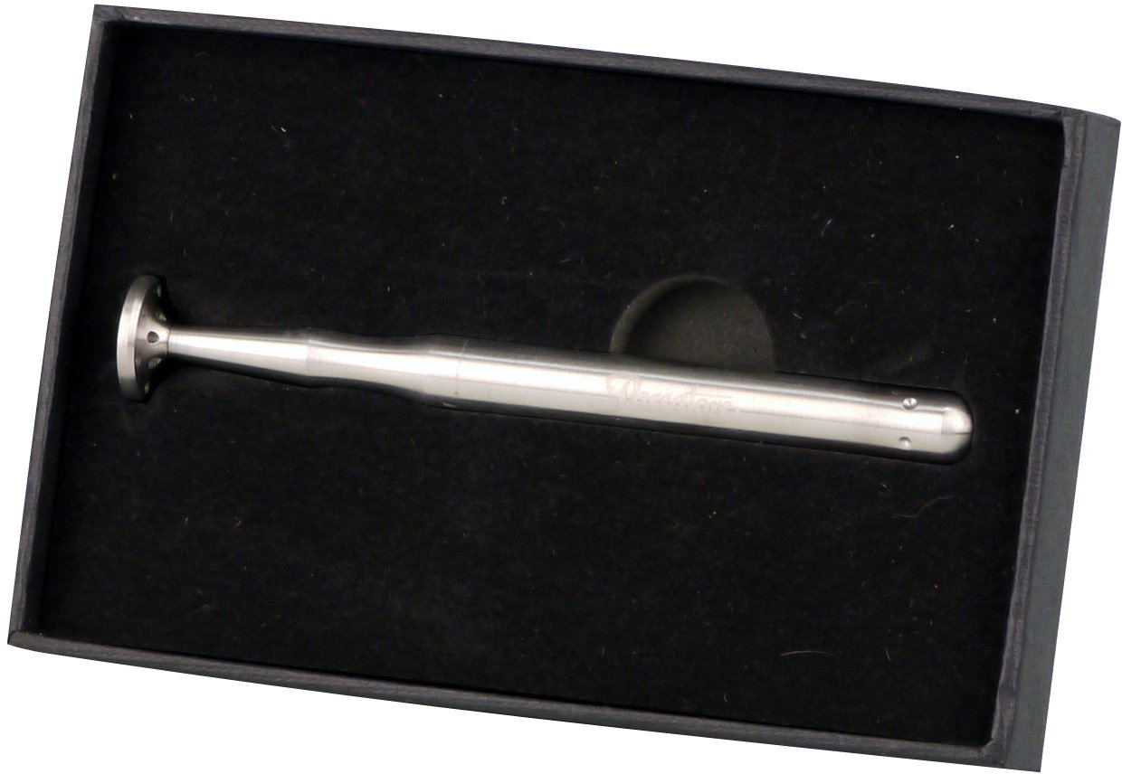 Passatore Pfeifenbesteck Edelstahl matt mit Dorn Pfeifenstopfer (492061) Detailbild Verpackung